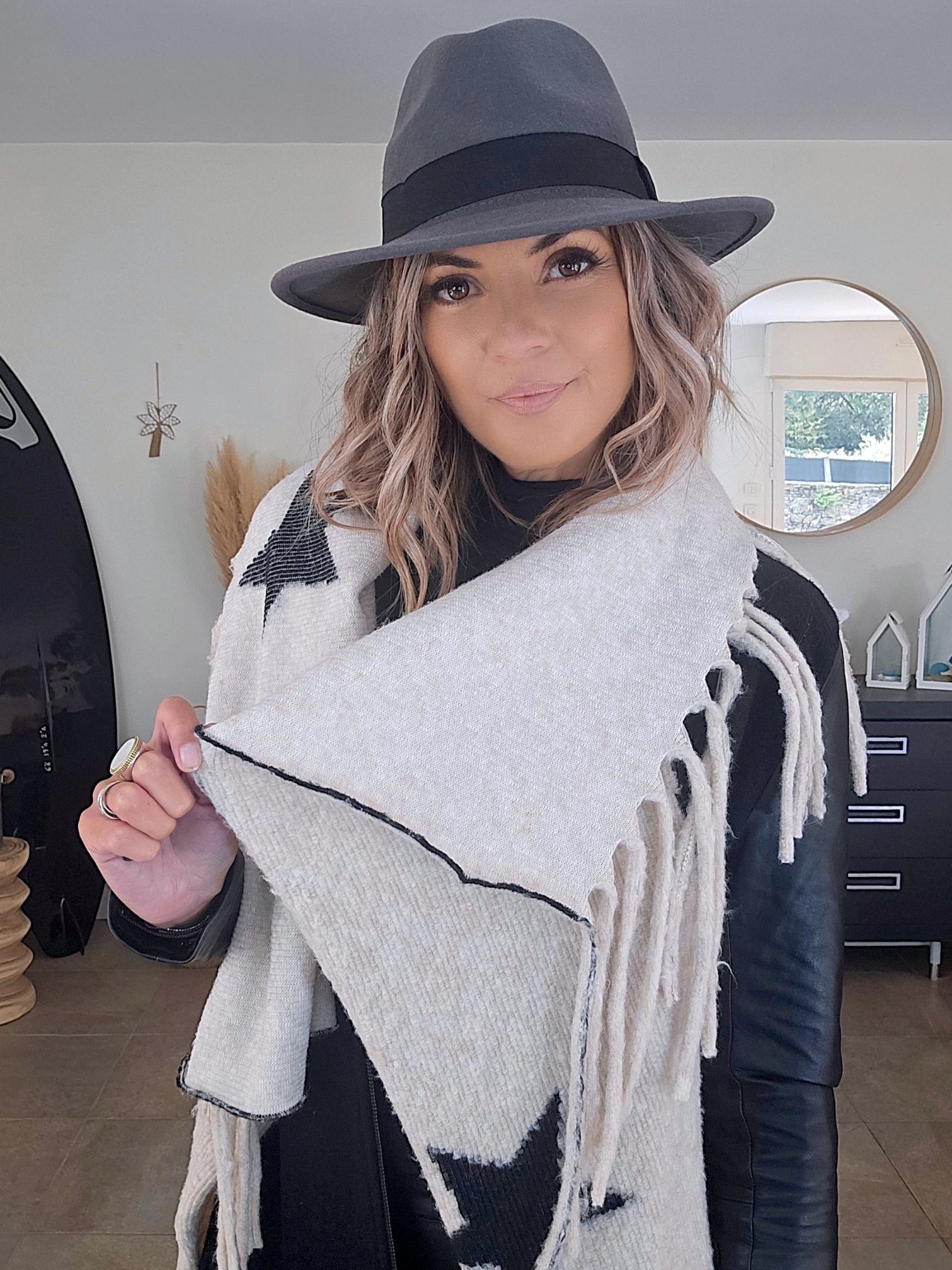 Gilet star long à franges - 𝐌𝐚𝐫𝐢𝐧𝐚𝟒𝟒𝐟𝐚𝐦𝐢𝐥𝐲