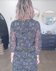Robe longue camouflage