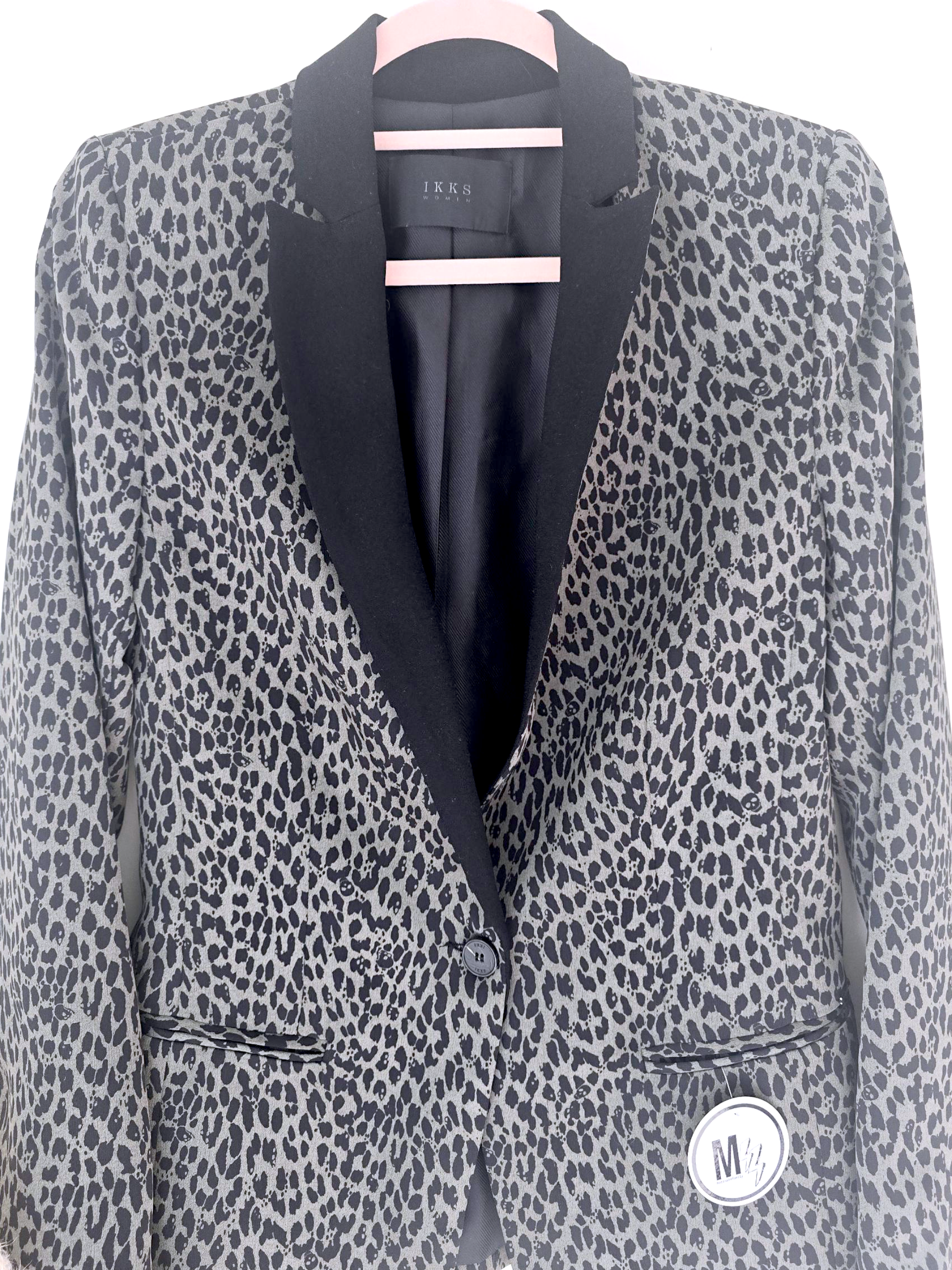 Veste léo kaki-gris