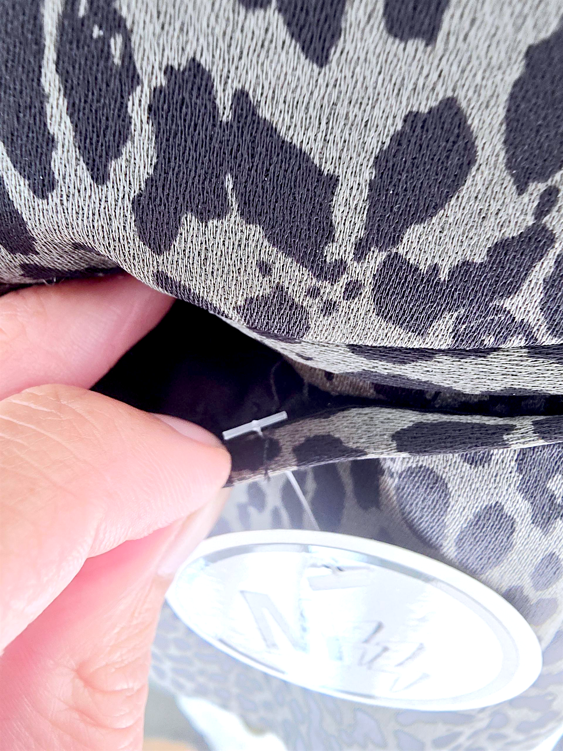 Veste léo kaki-gris