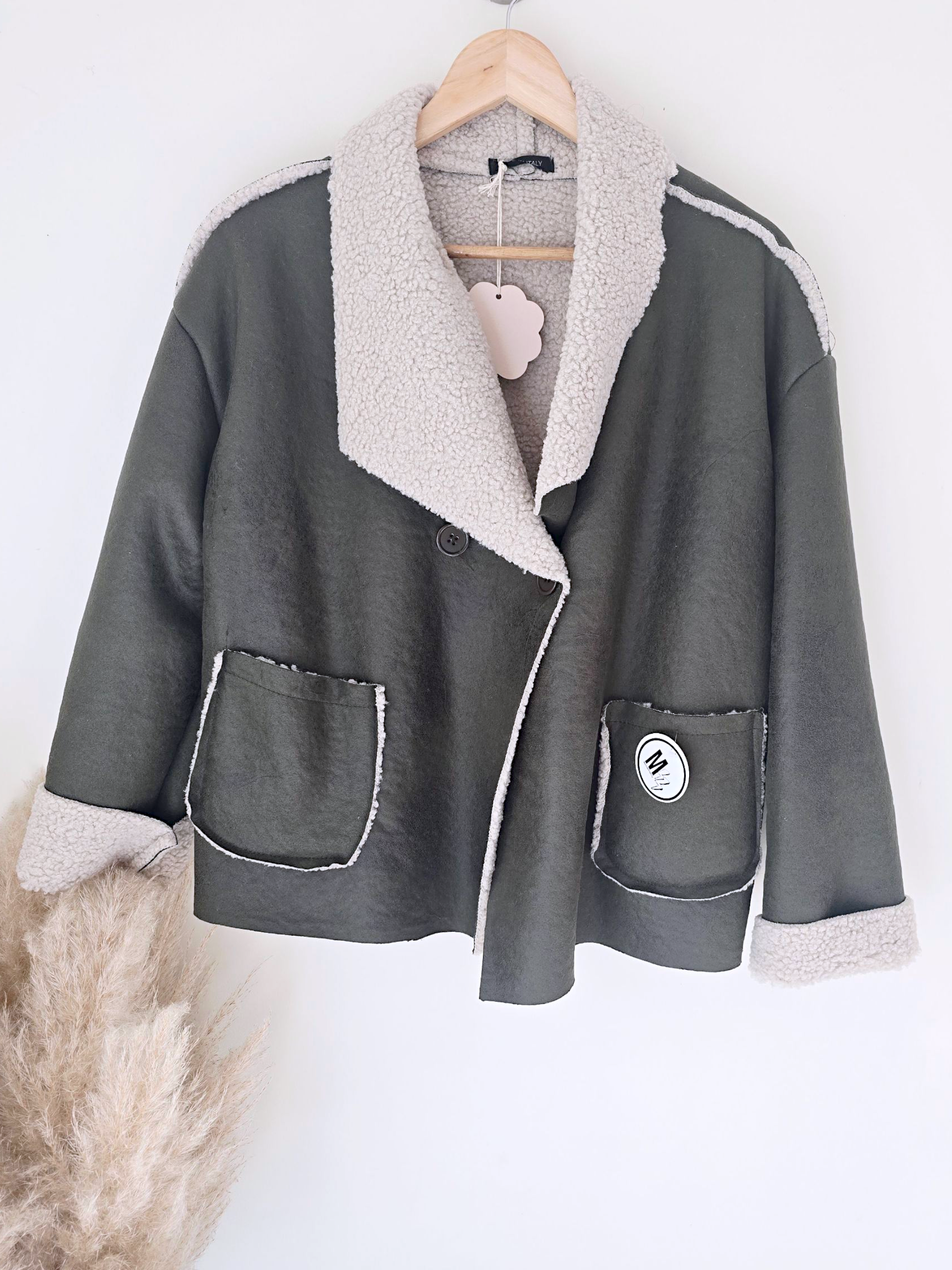 Blouson aviateur kaki