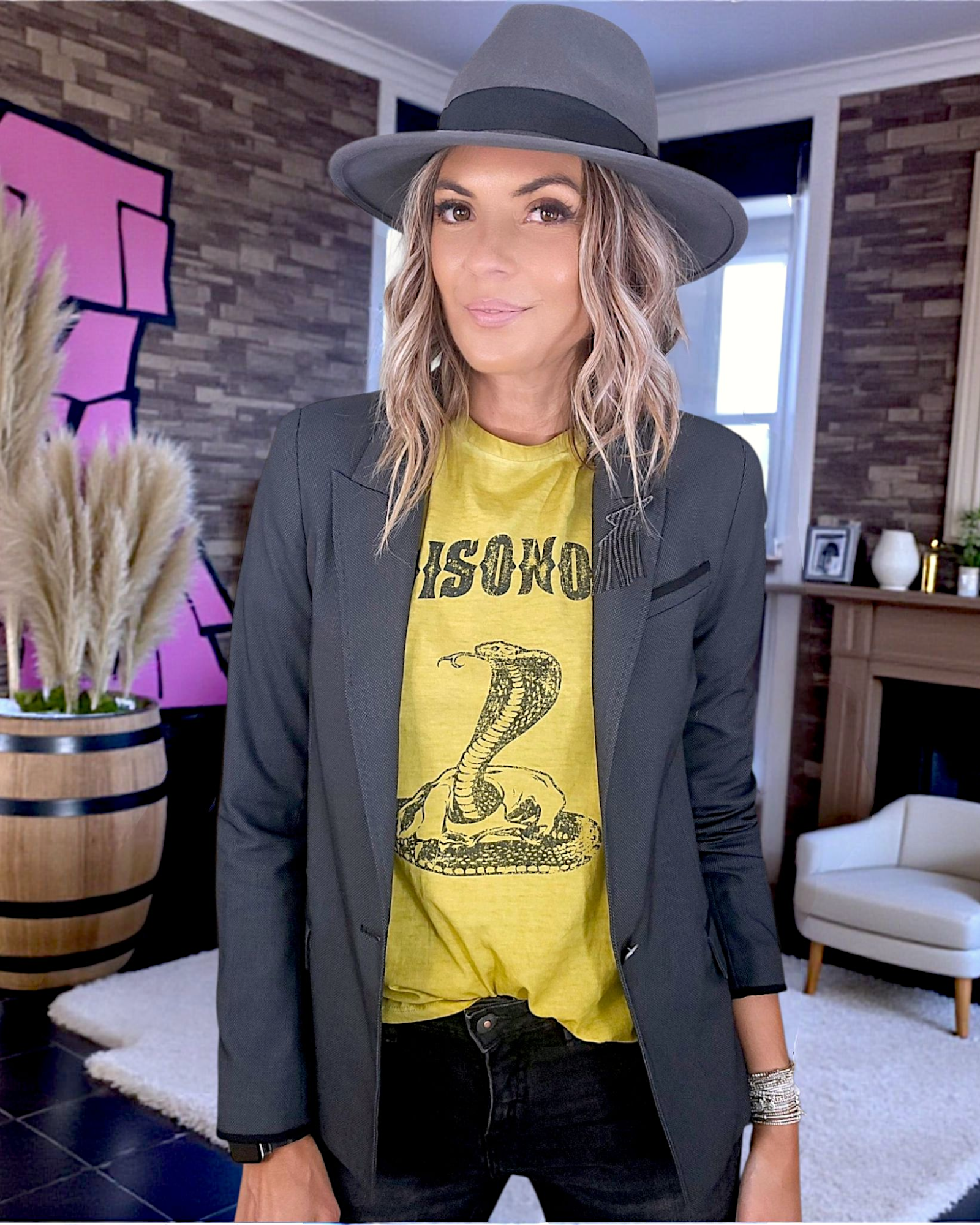 T-shirt poisonous jaune moutarde - 𝐌𝐚𝐫𝐢𝐧𝐚𝟒𝟒𝐟𝐚𝐦𝐢𝐥𝐲
