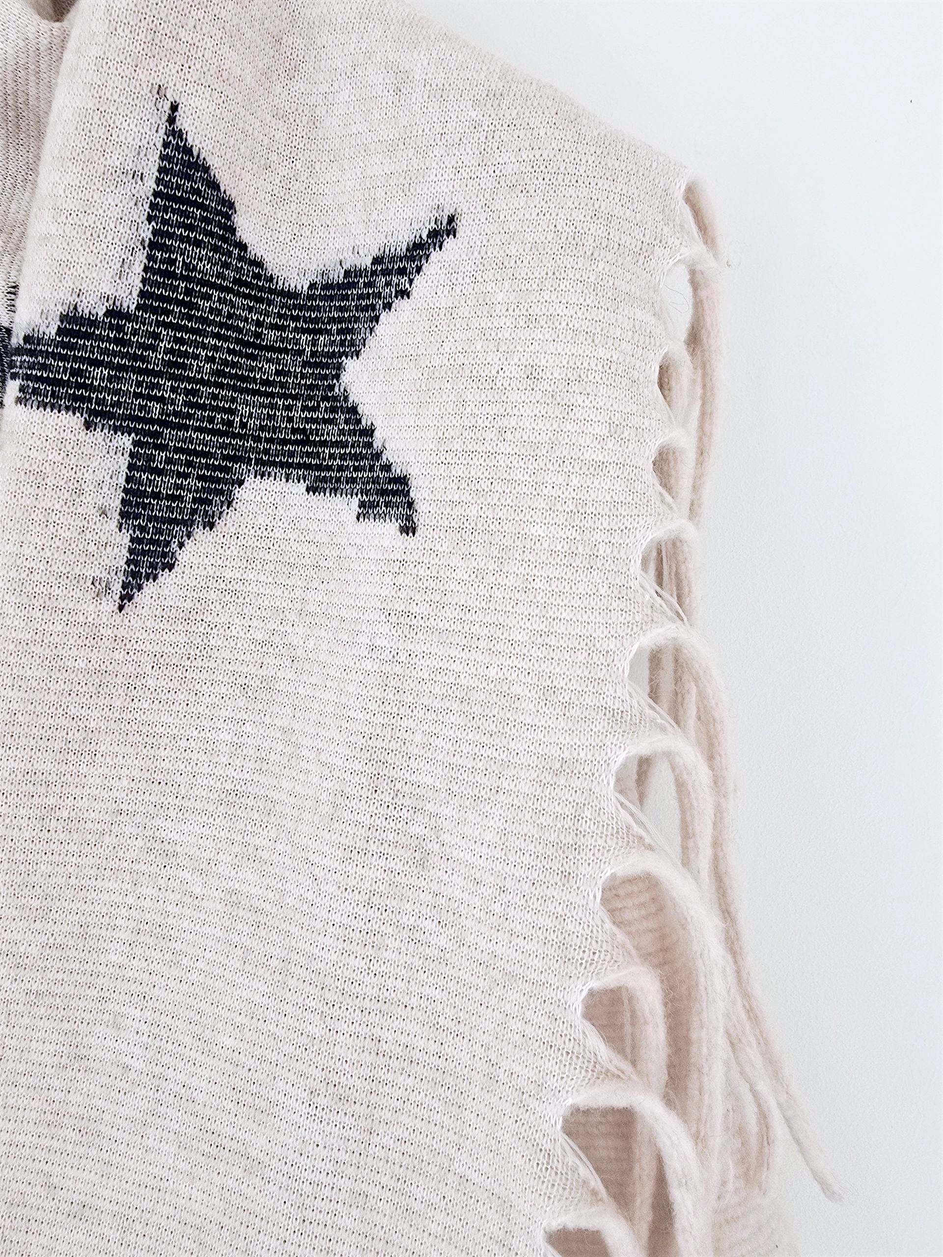 Gilet star long à franges - 𝐌𝐚𝐫𝐢𝐧𝐚𝟒𝟒𝐟𝐚𝐦𝐢𝐥𝐲