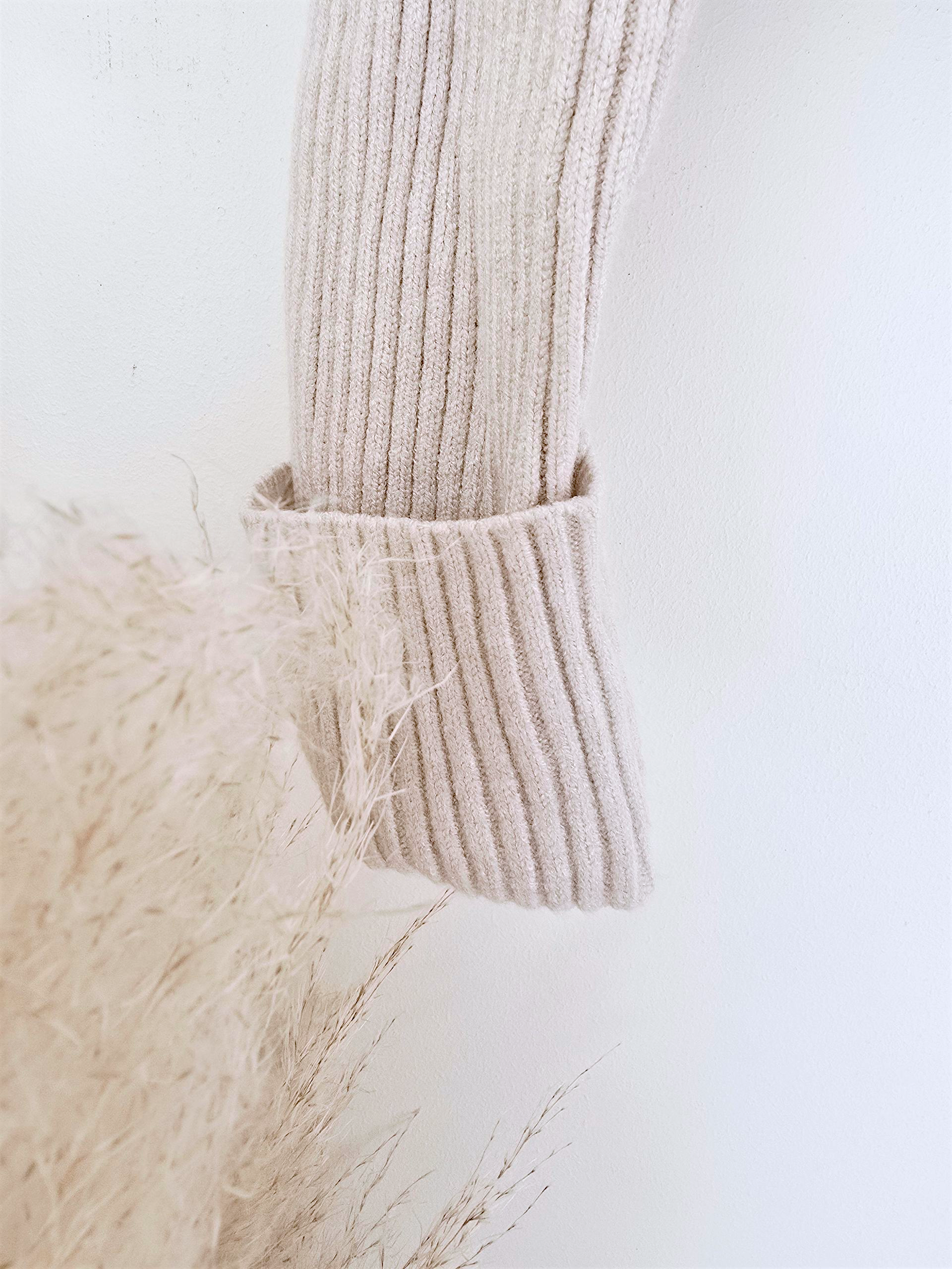 Pull col roulé cachemire beige - 𝐌𝐚𝐫𝐢𝐧𝐚𝟒𝟒𝐟𝐚𝐦𝐢𝐥𝐲