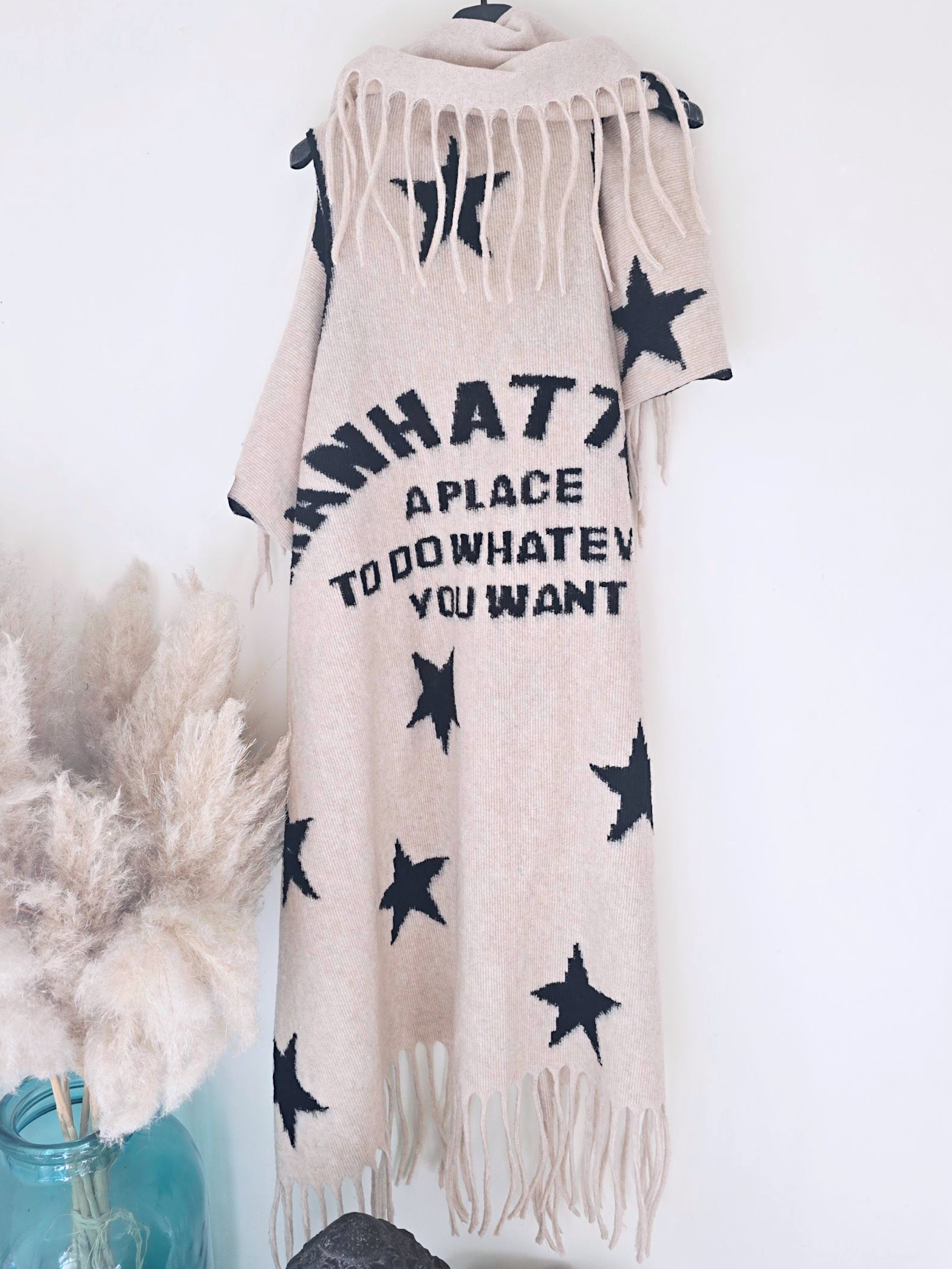 Gilet star long à franges - 𝐌𝐚𝐫𝐢𝐧𝐚𝟒𝟒𝐟𝐚𝐦𝐢𝐥𝐲