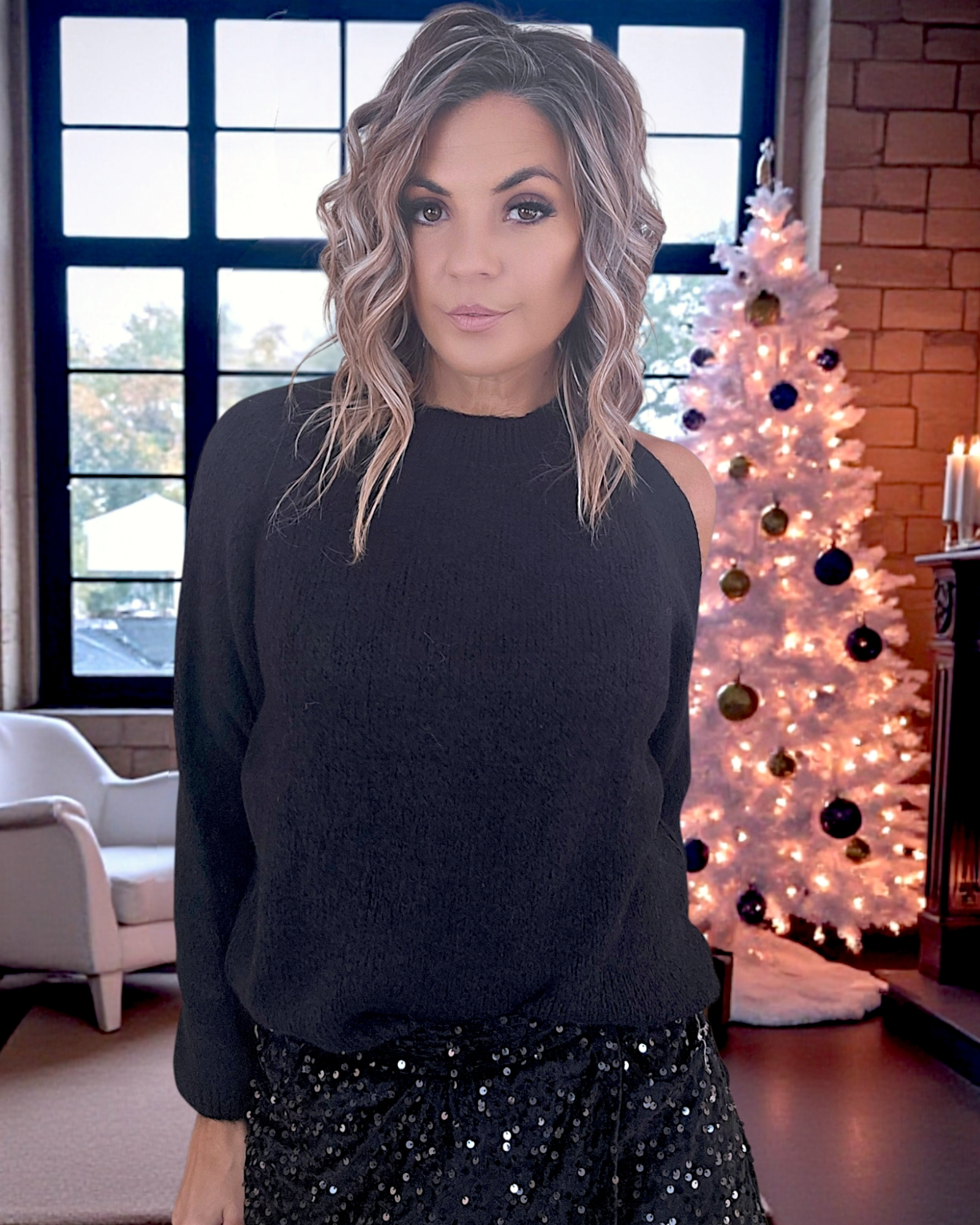 Pull chaud épaule dénudée - 𝐌𝐚𝐫𝐢𝐧𝐚𝟒𝟒𝐟𝐚𝐦𝐢𝐥𝐲