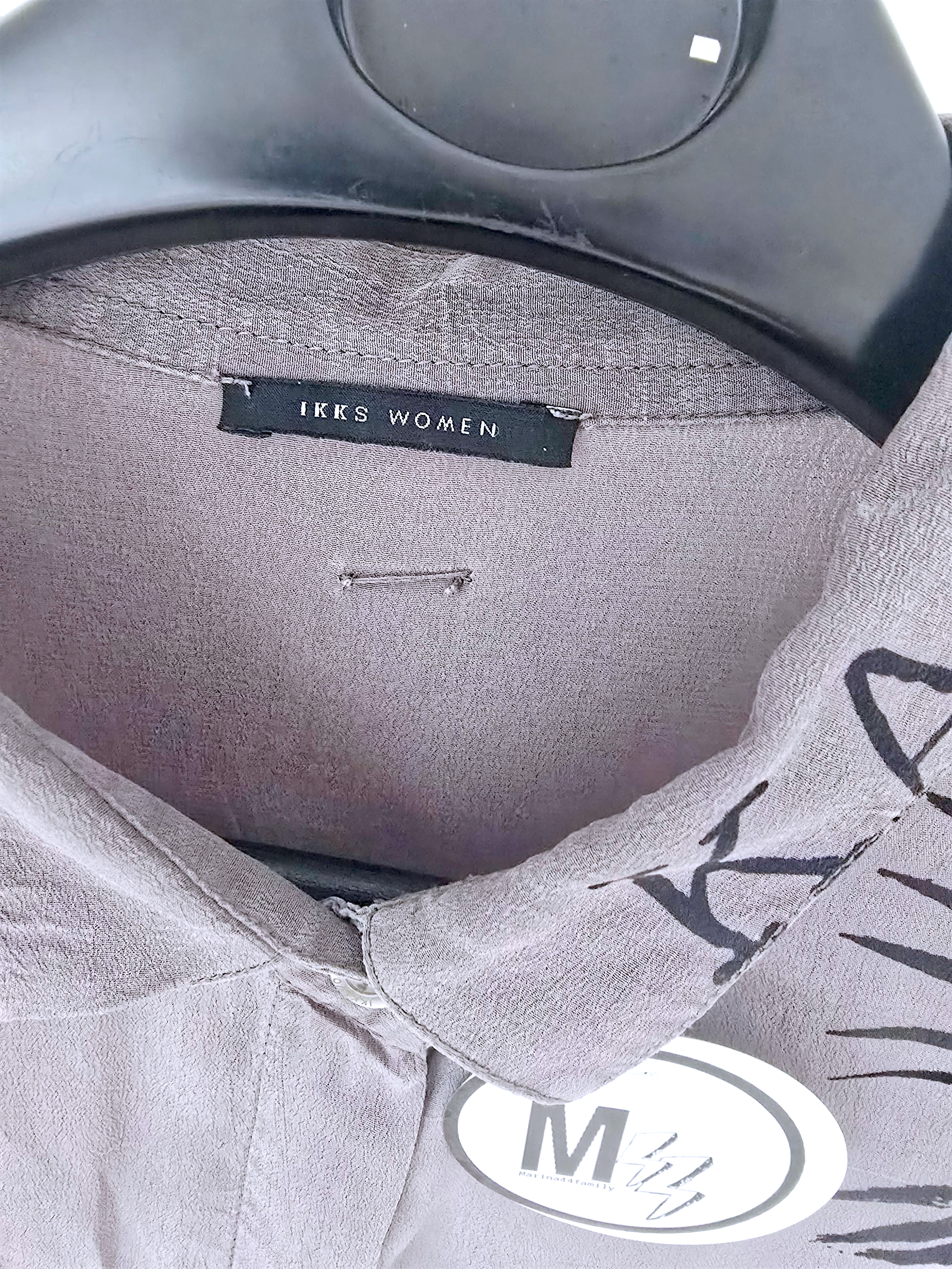 Chemise rock kaki-gris