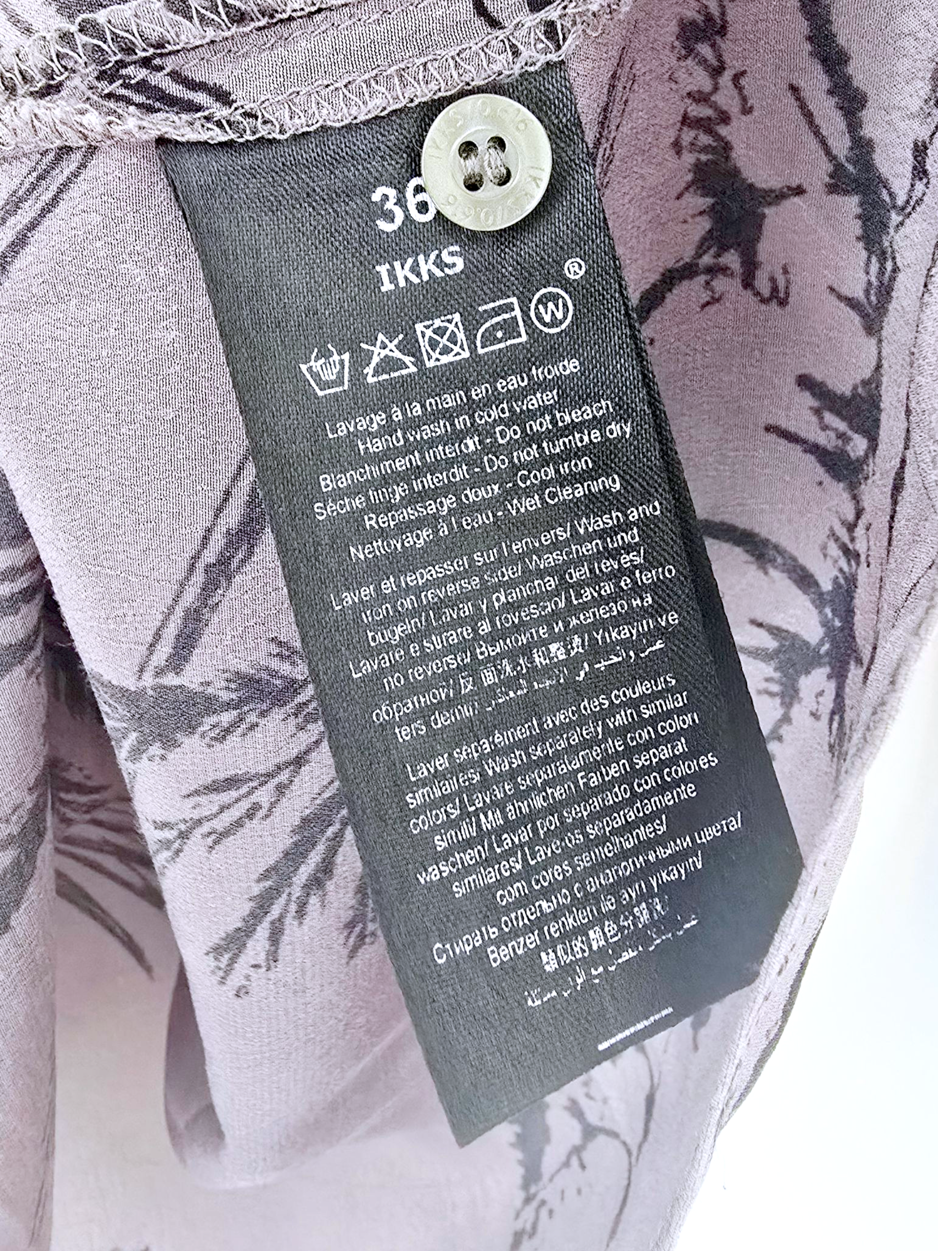 Chemise rock kaki-gris