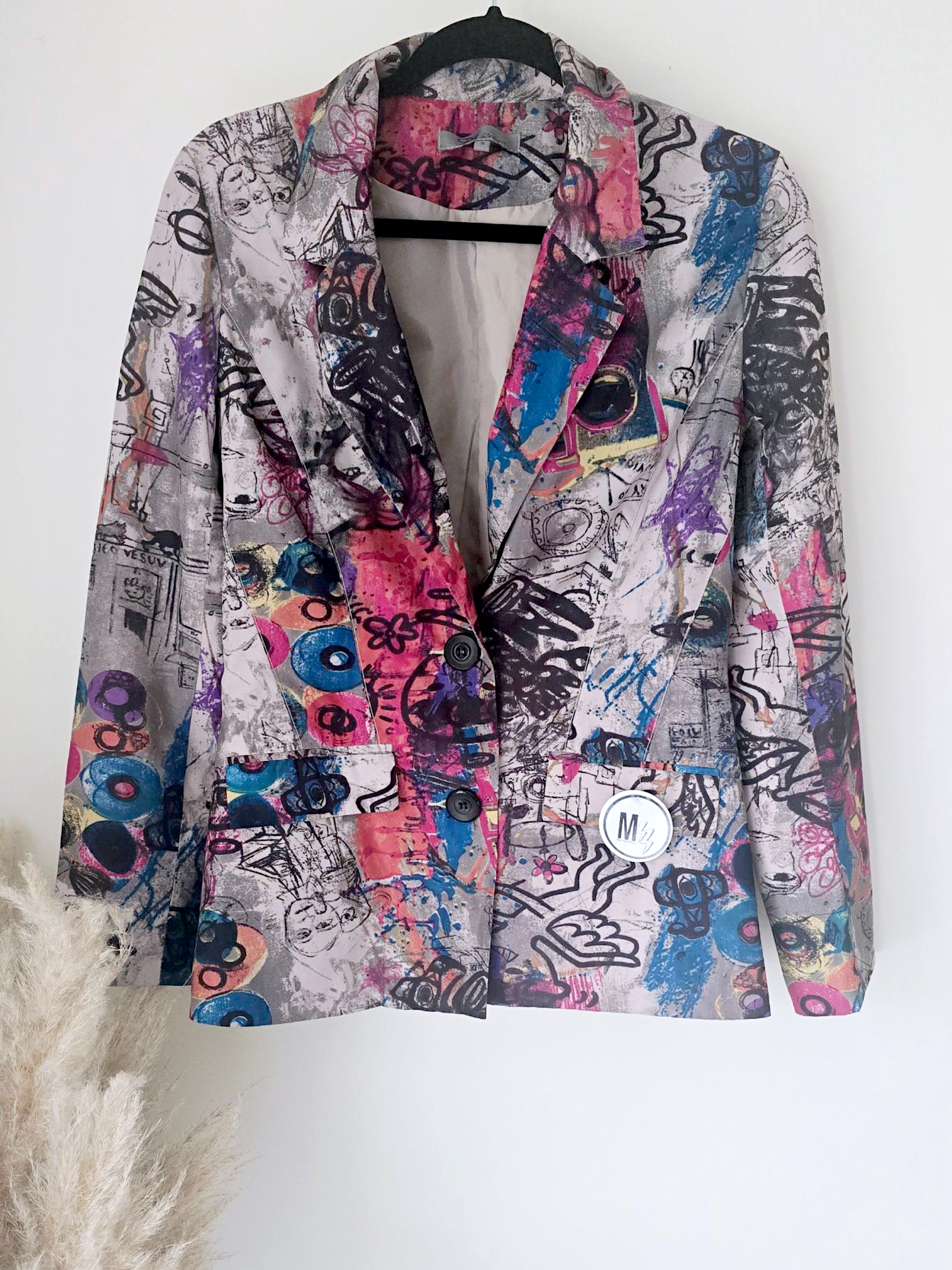 Veste cintrée à tags