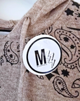 Pull capuche beige marron
