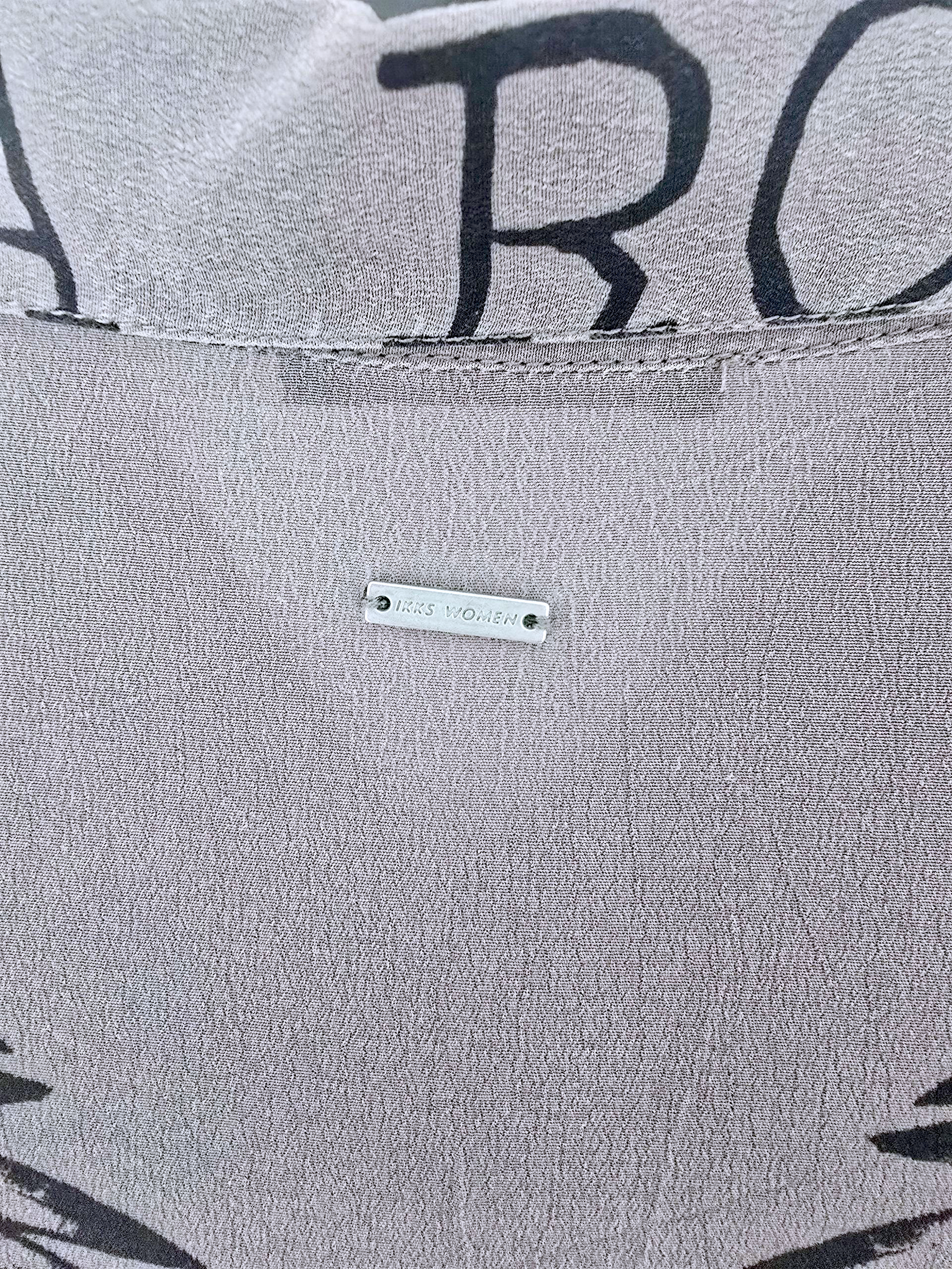 Chemise rock kaki-gris