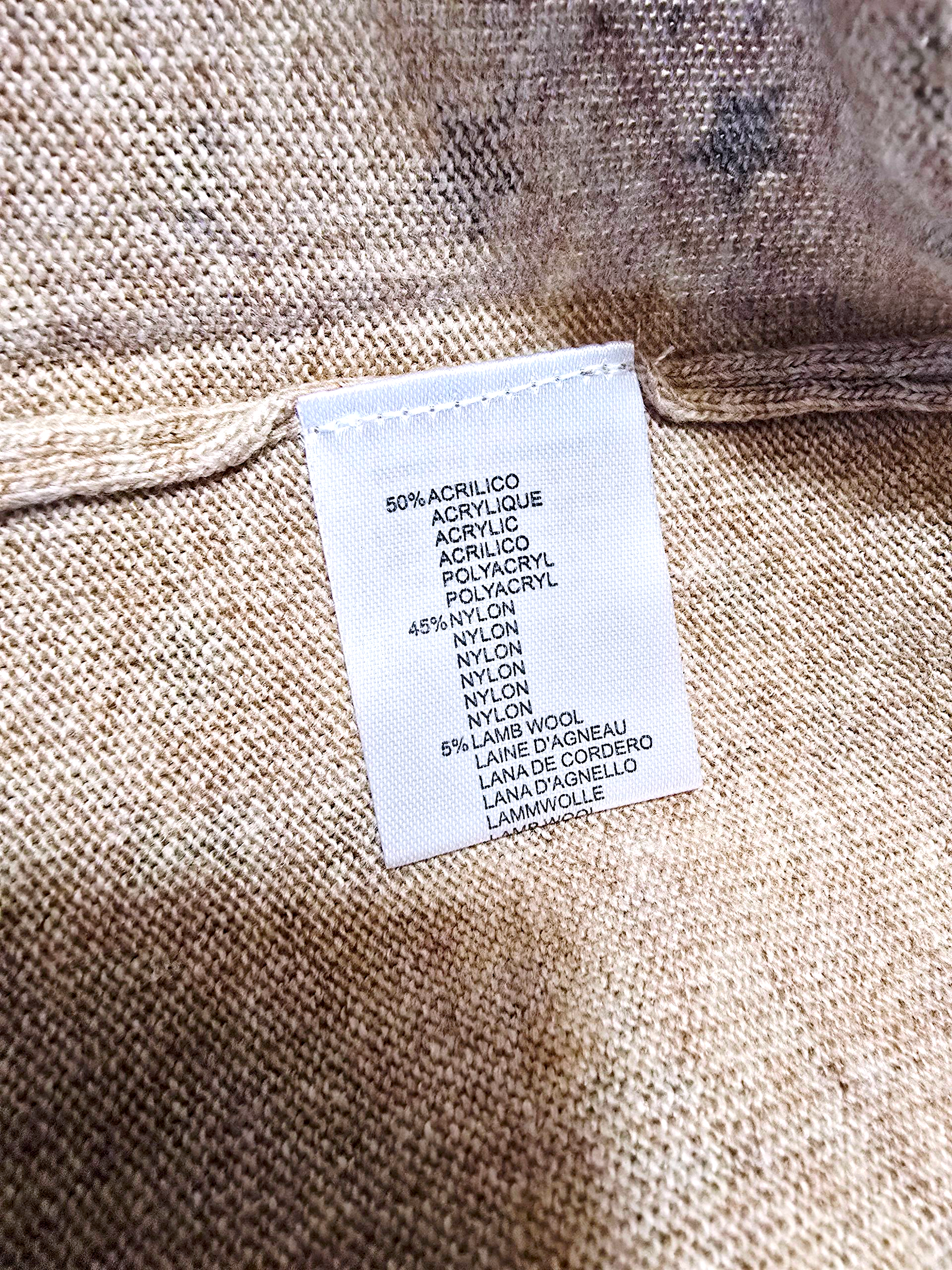 Pull capuche beige marron