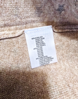 Pull capuche beige marron