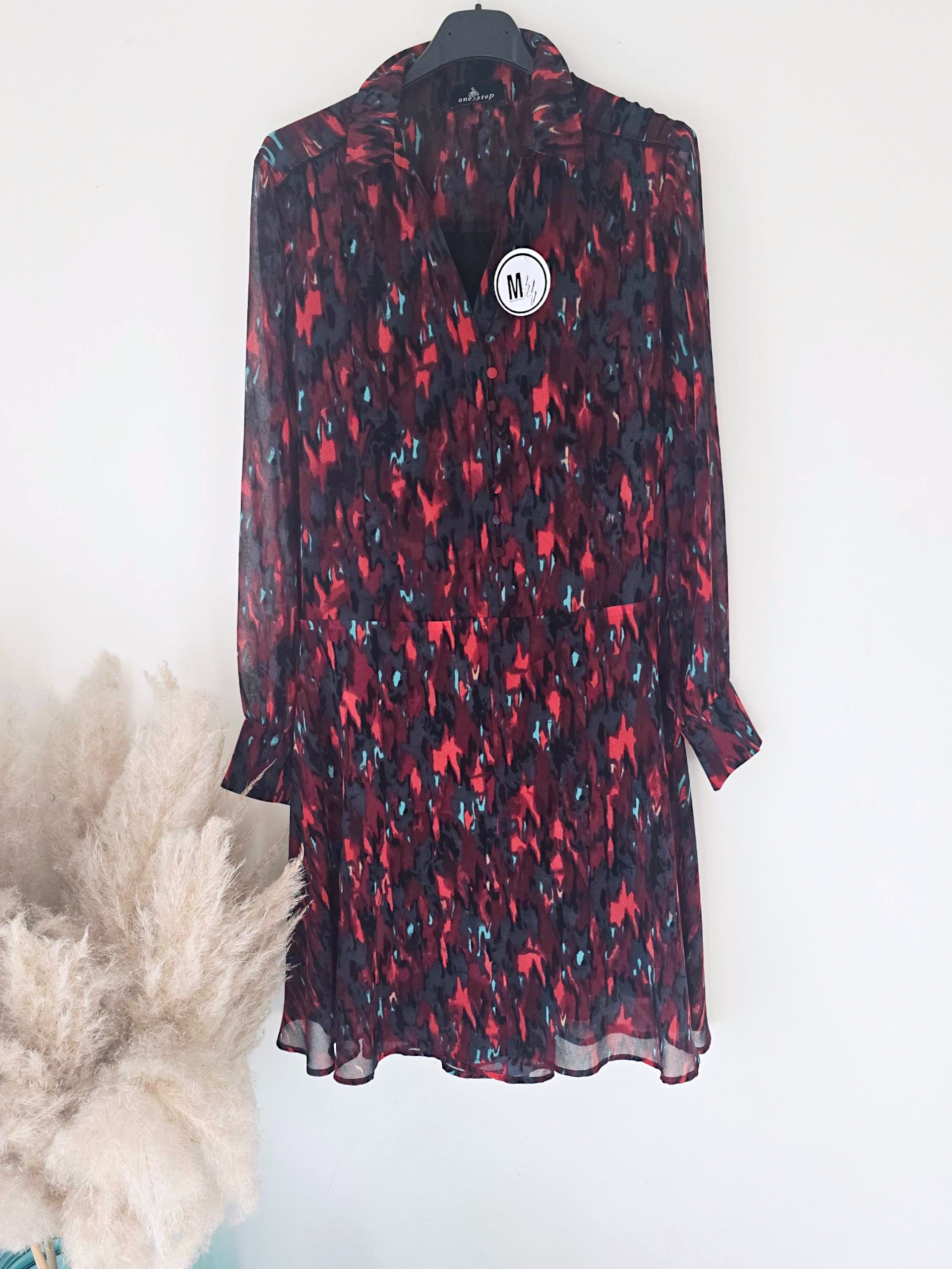 Robe bordeaux camouflage