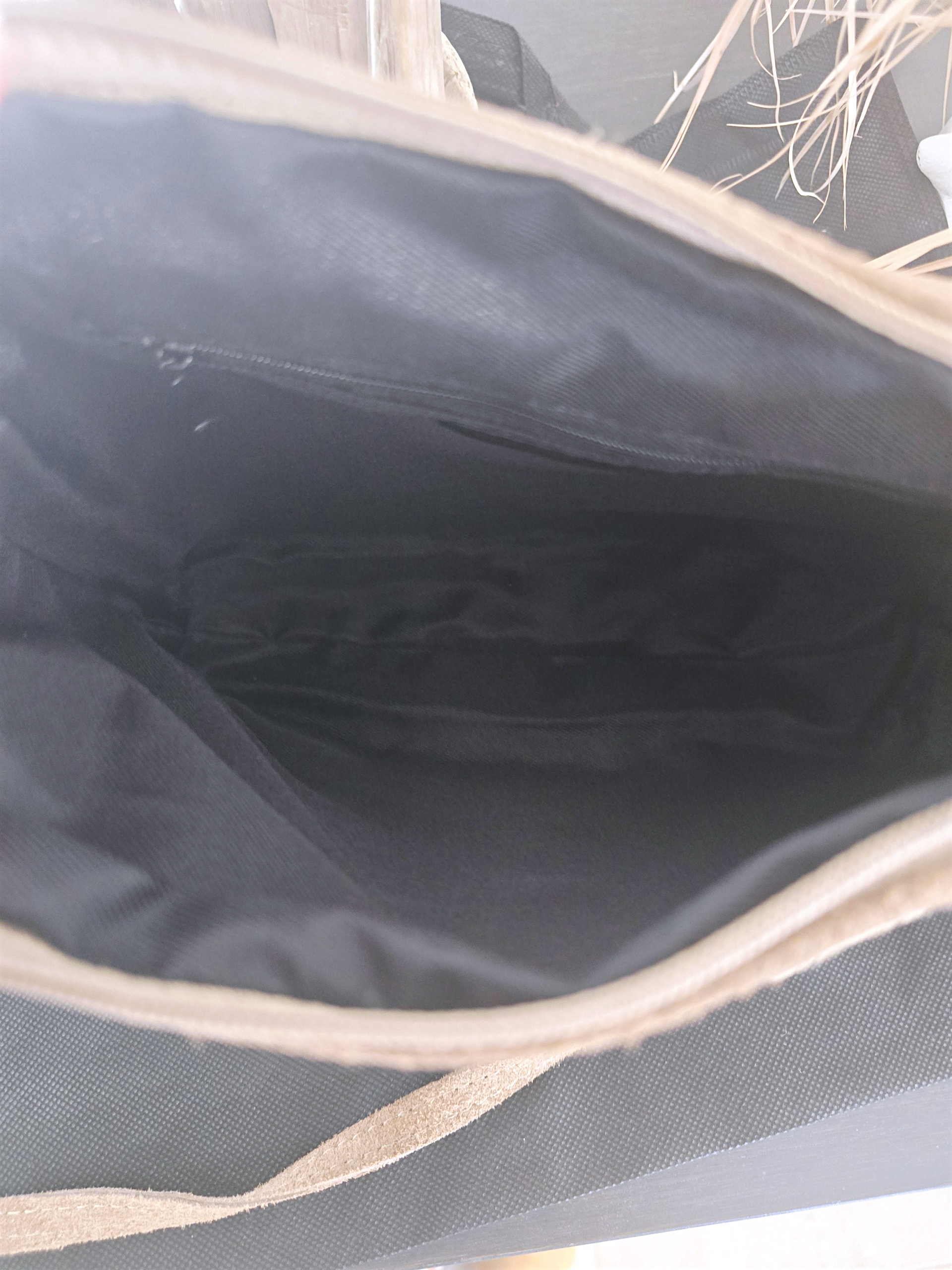 Sac bandoulière taupe 100% cuir