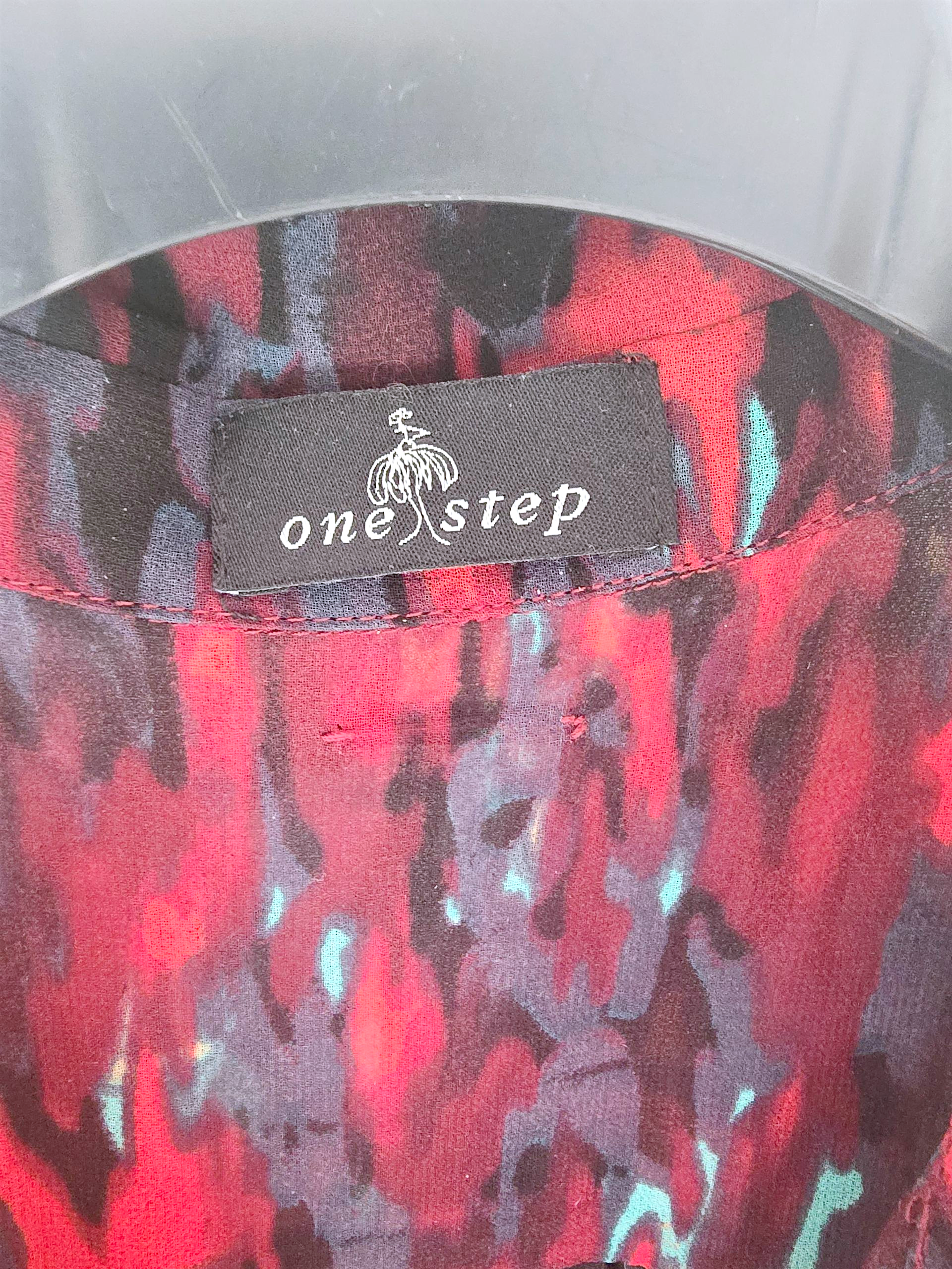 Robe bordeaux camouflage