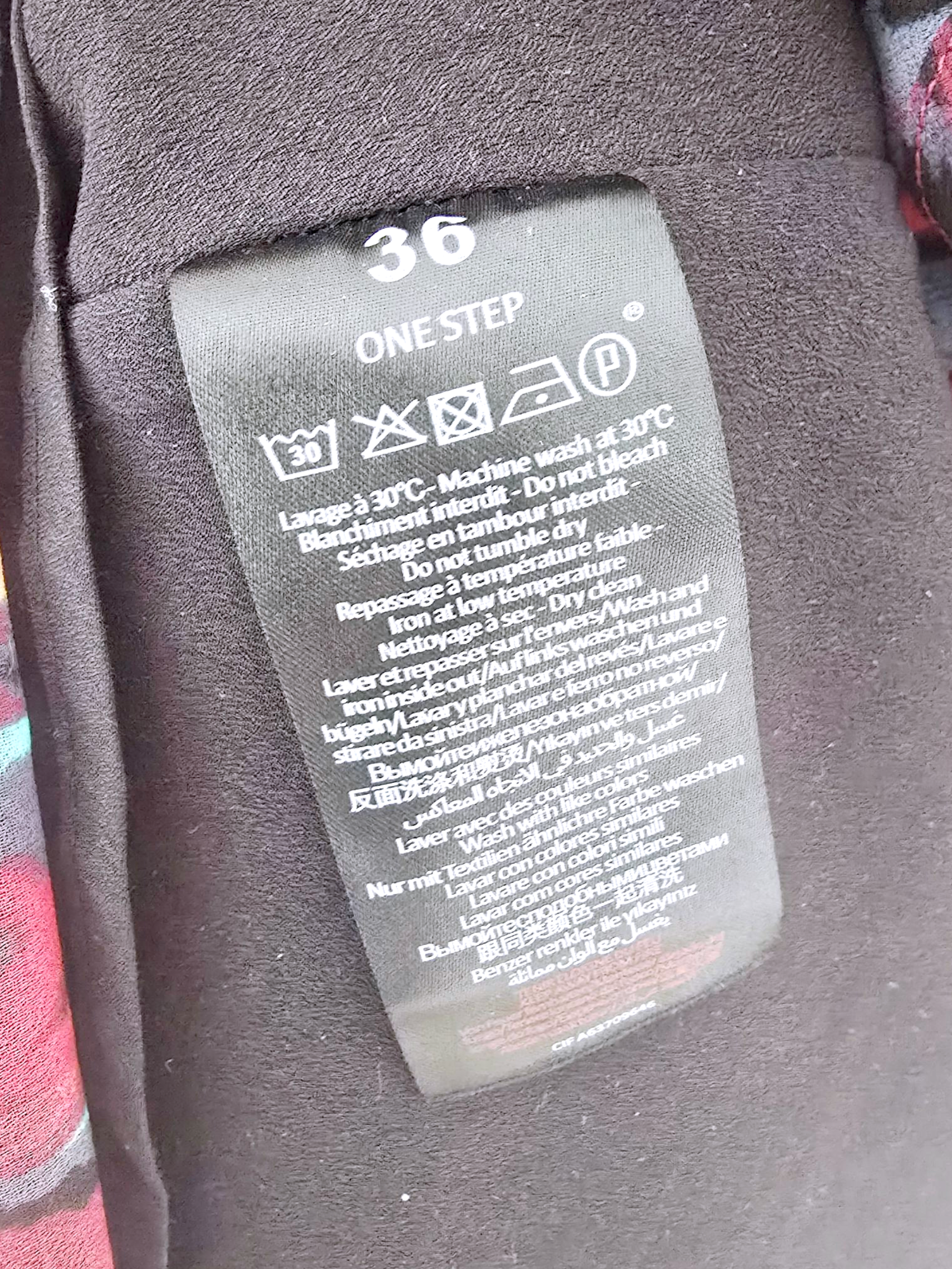 Robe bordeaux camouflage