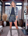 Veste cintrée visage