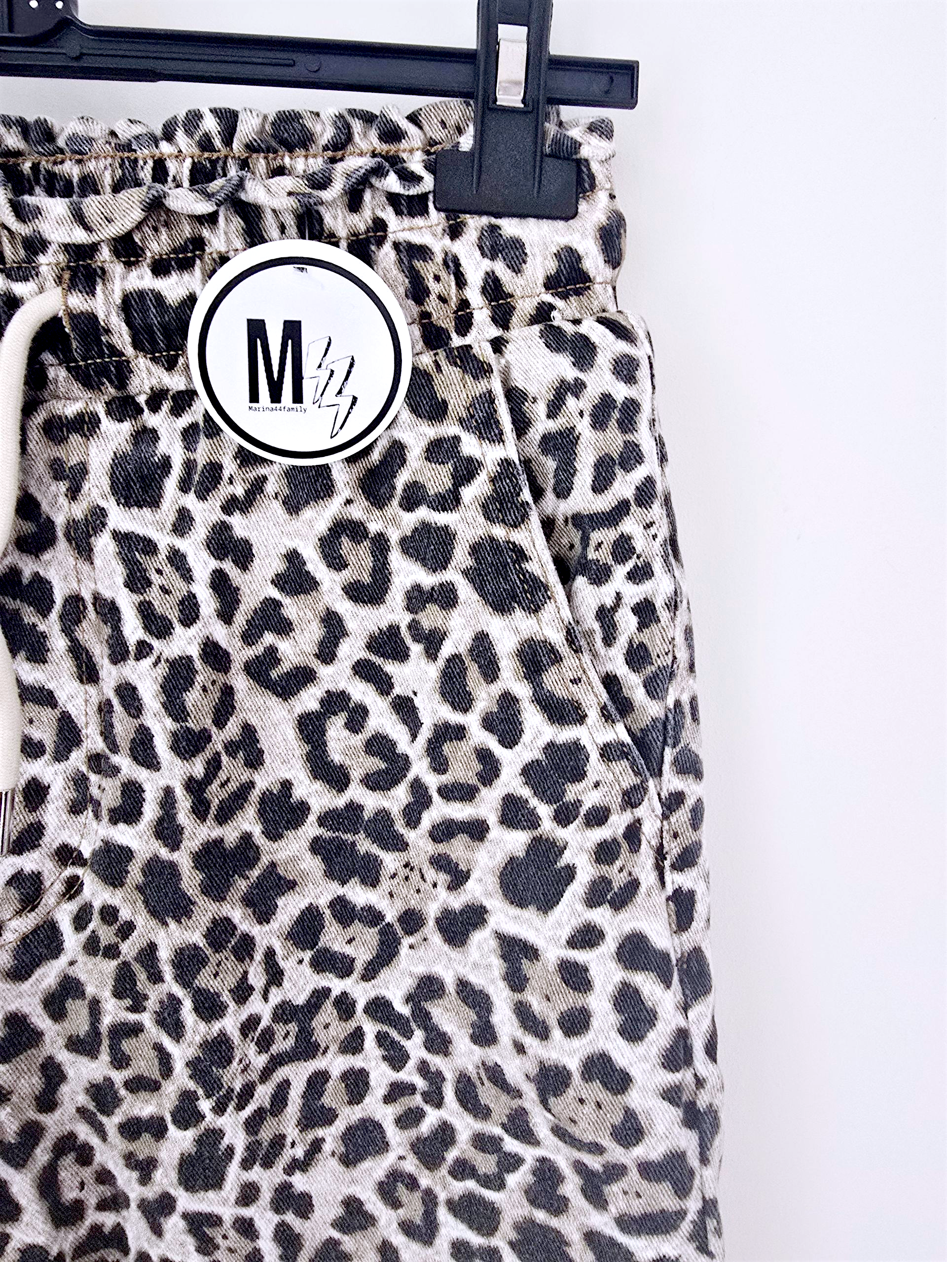 Pantalon jeeging léopard