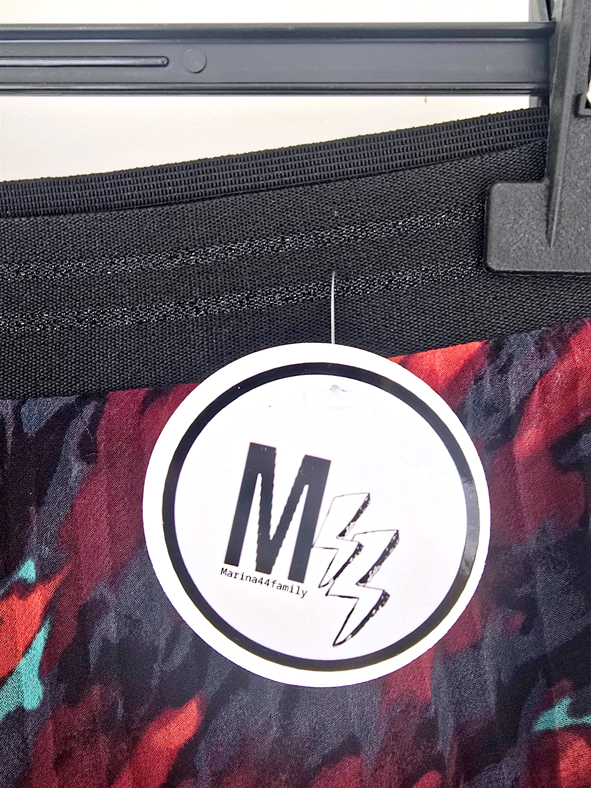 Jupe camouflage bordeaux