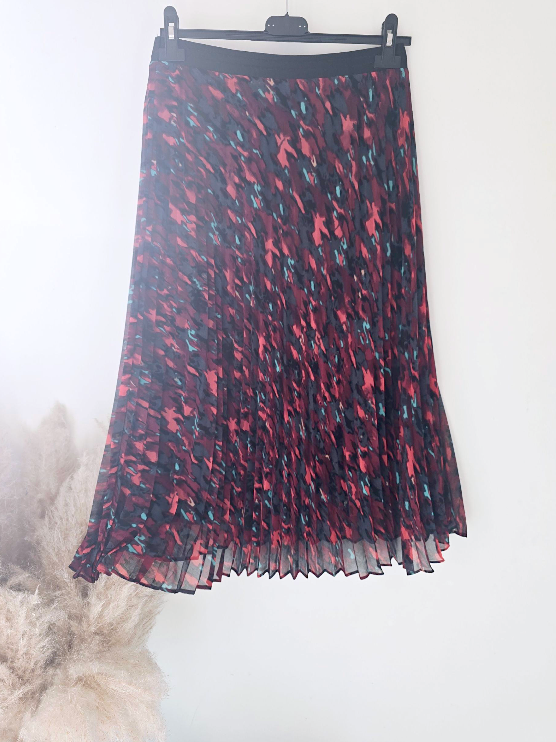 Jupe camouflage bordeaux