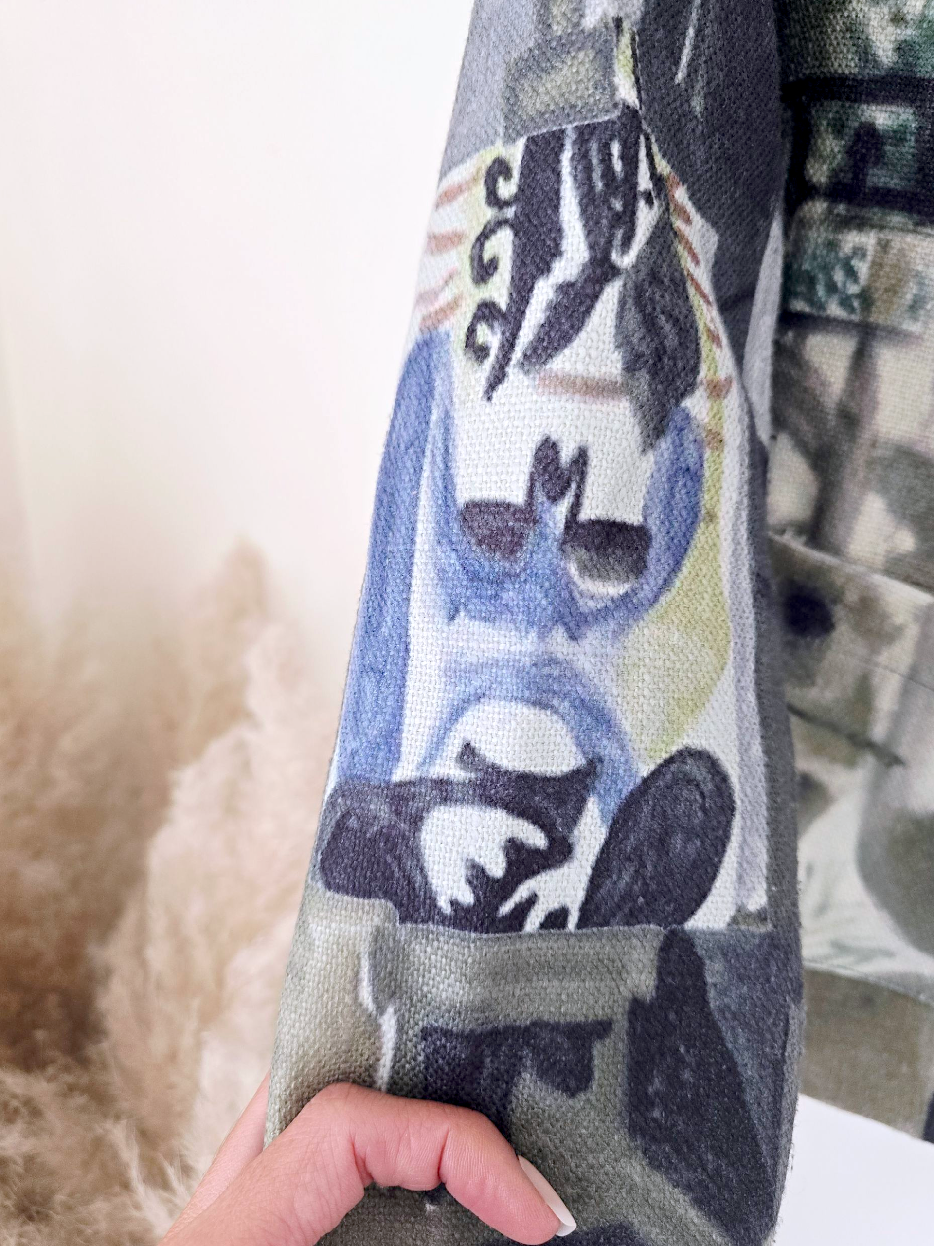 Veste cintrée visage