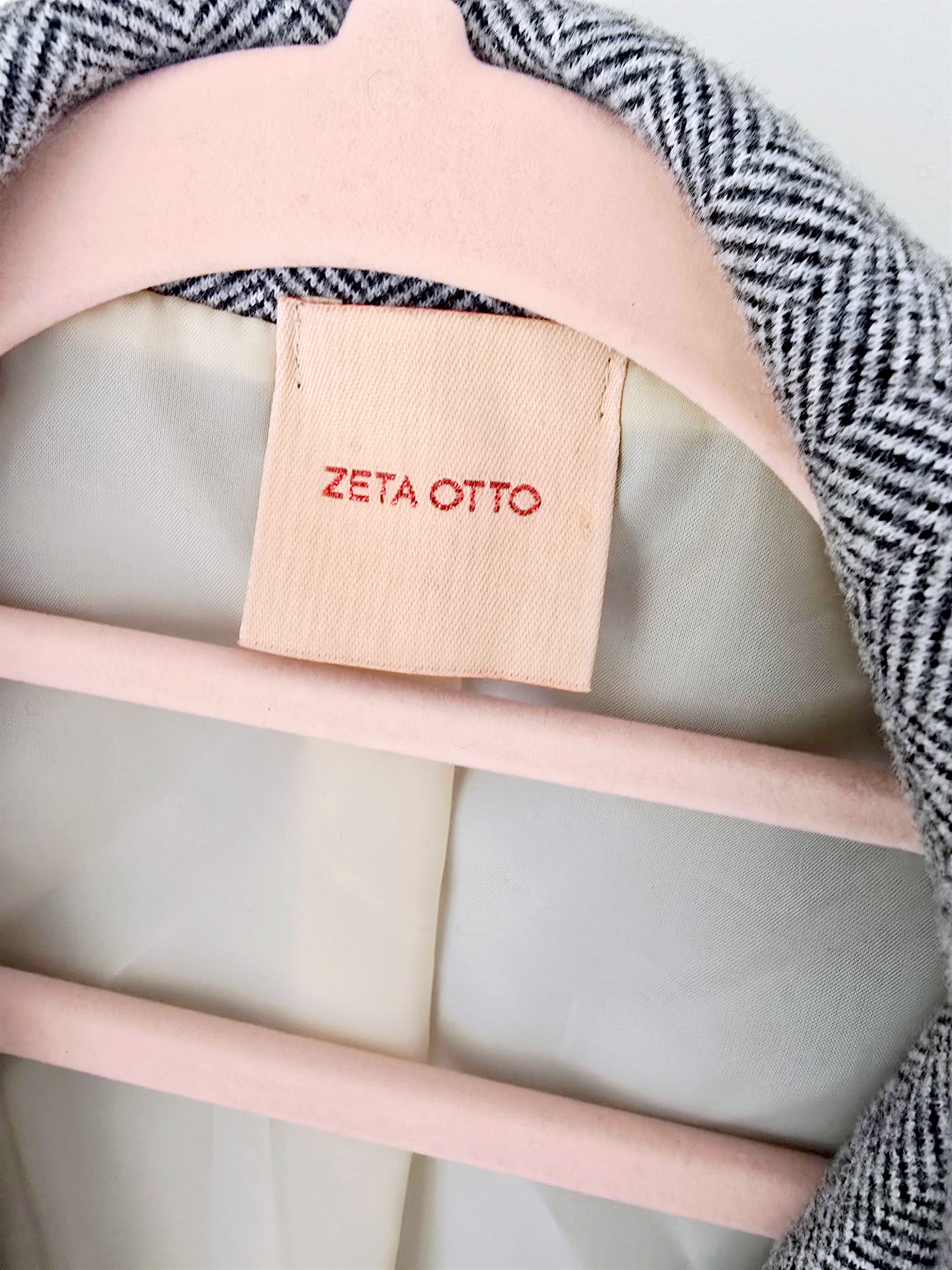 Veste boy en chevron