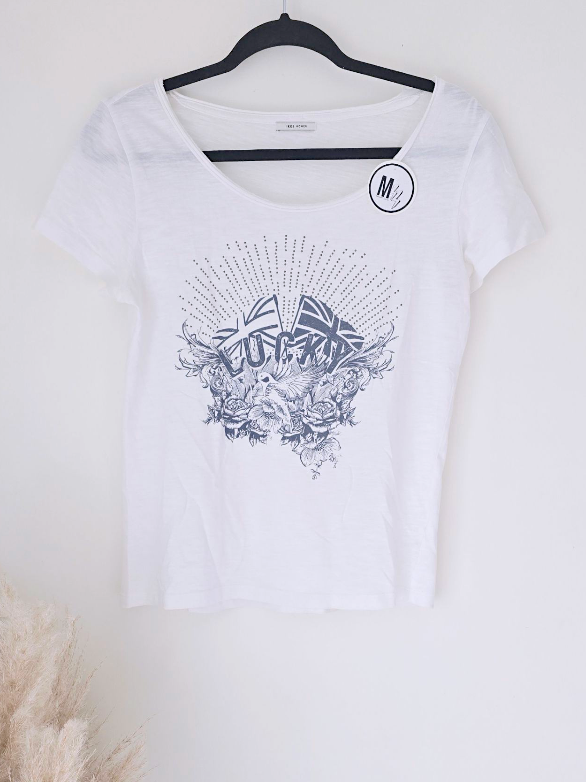 T-shirt blanc Rock