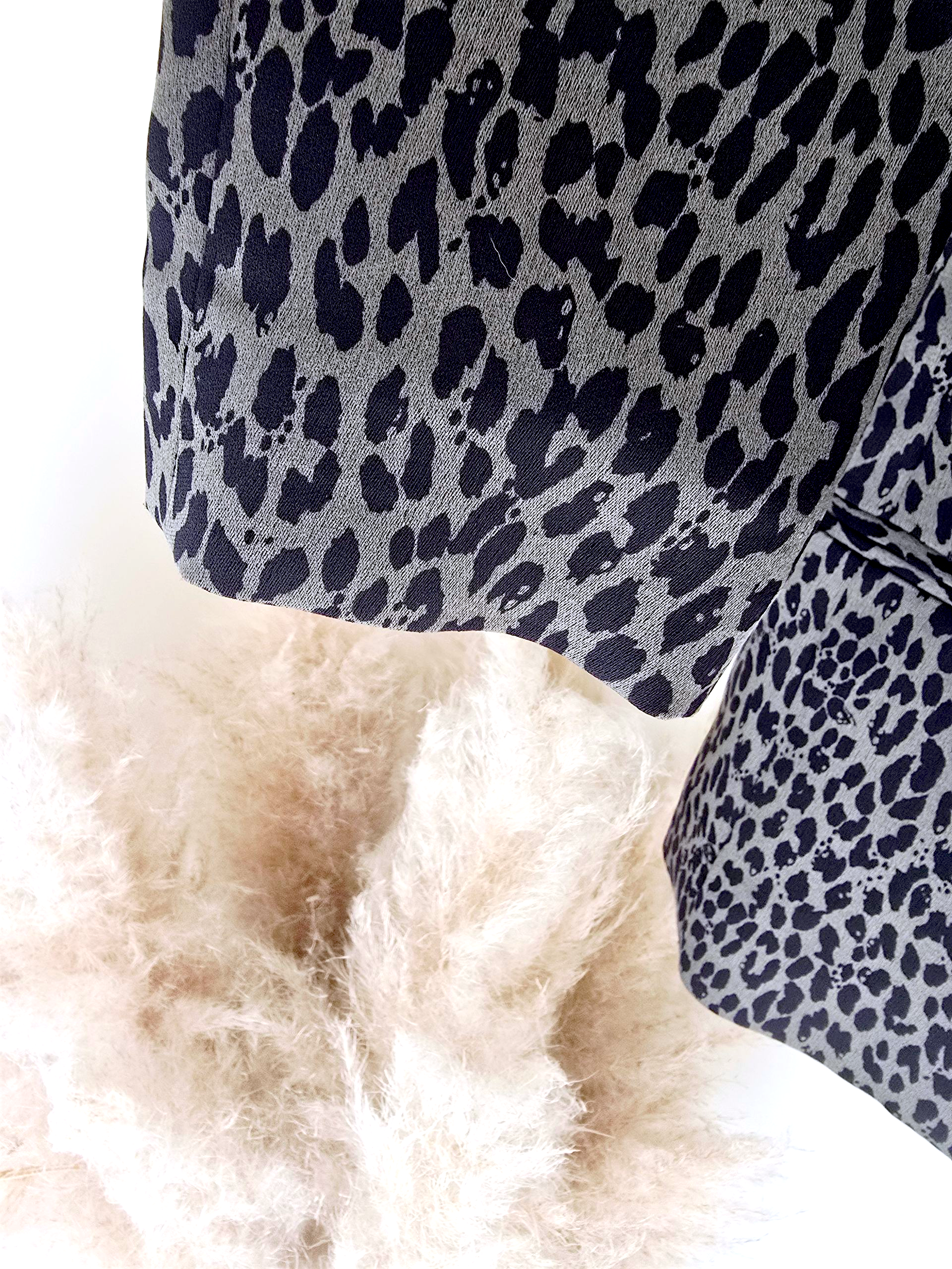 Veste léo kaki-gris