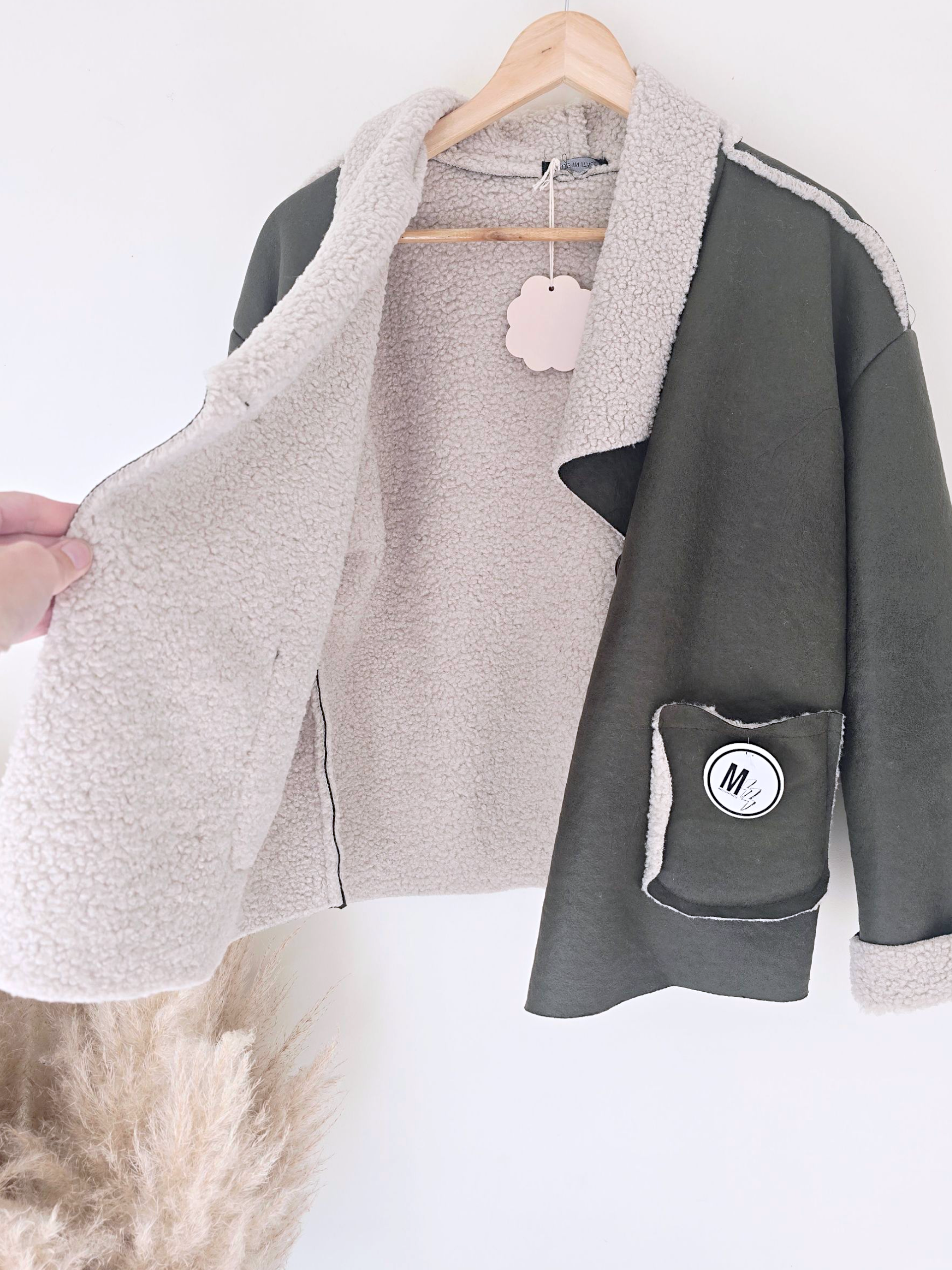 Blouson aviateur kaki