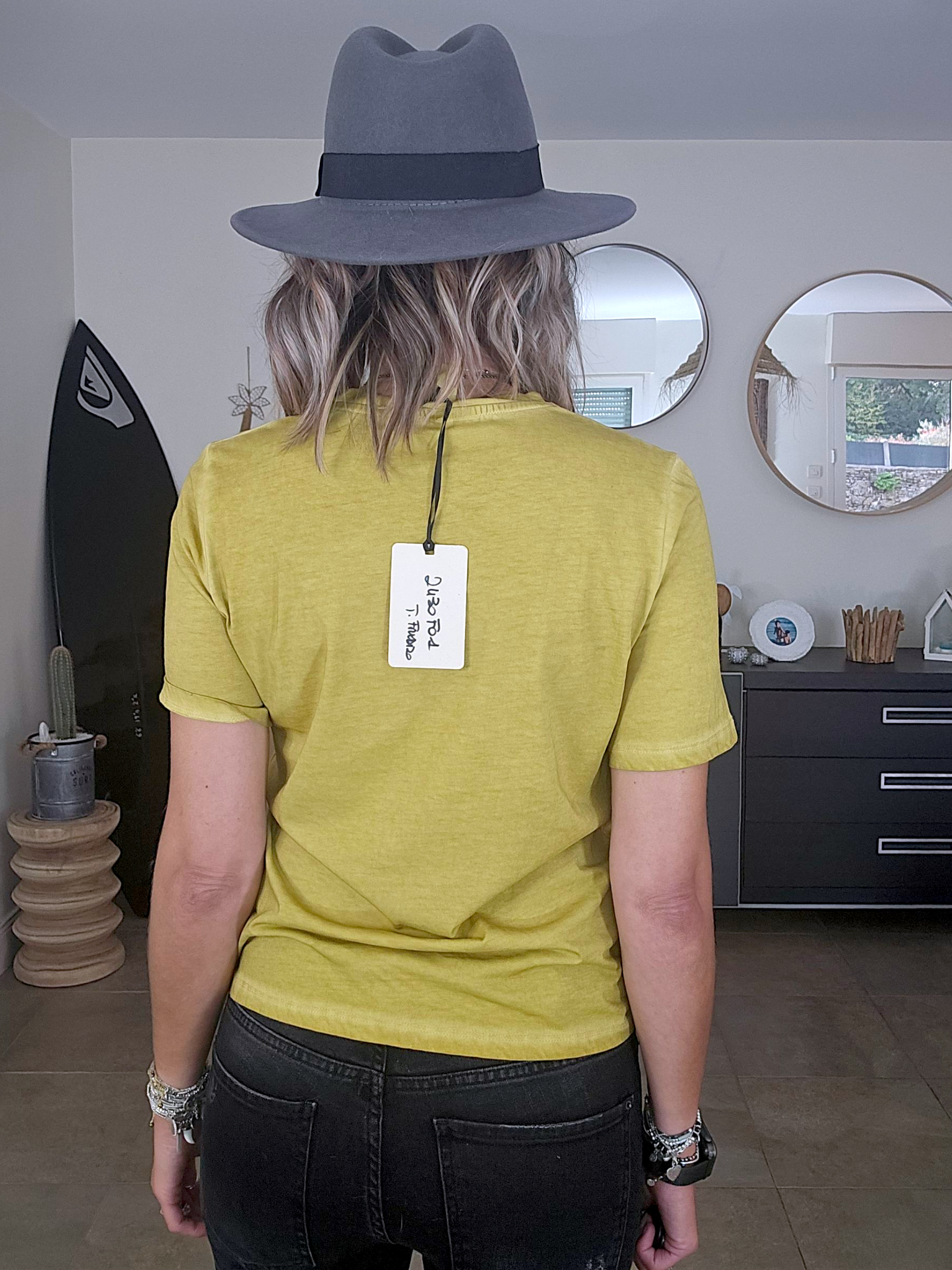T-shirt poisonous jaune moutarde - 𝐌𝐚𝐫𝐢𝐧𝐚𝟒𝟒𝐟𝐚𝐦𝐢𝐥𝐲
