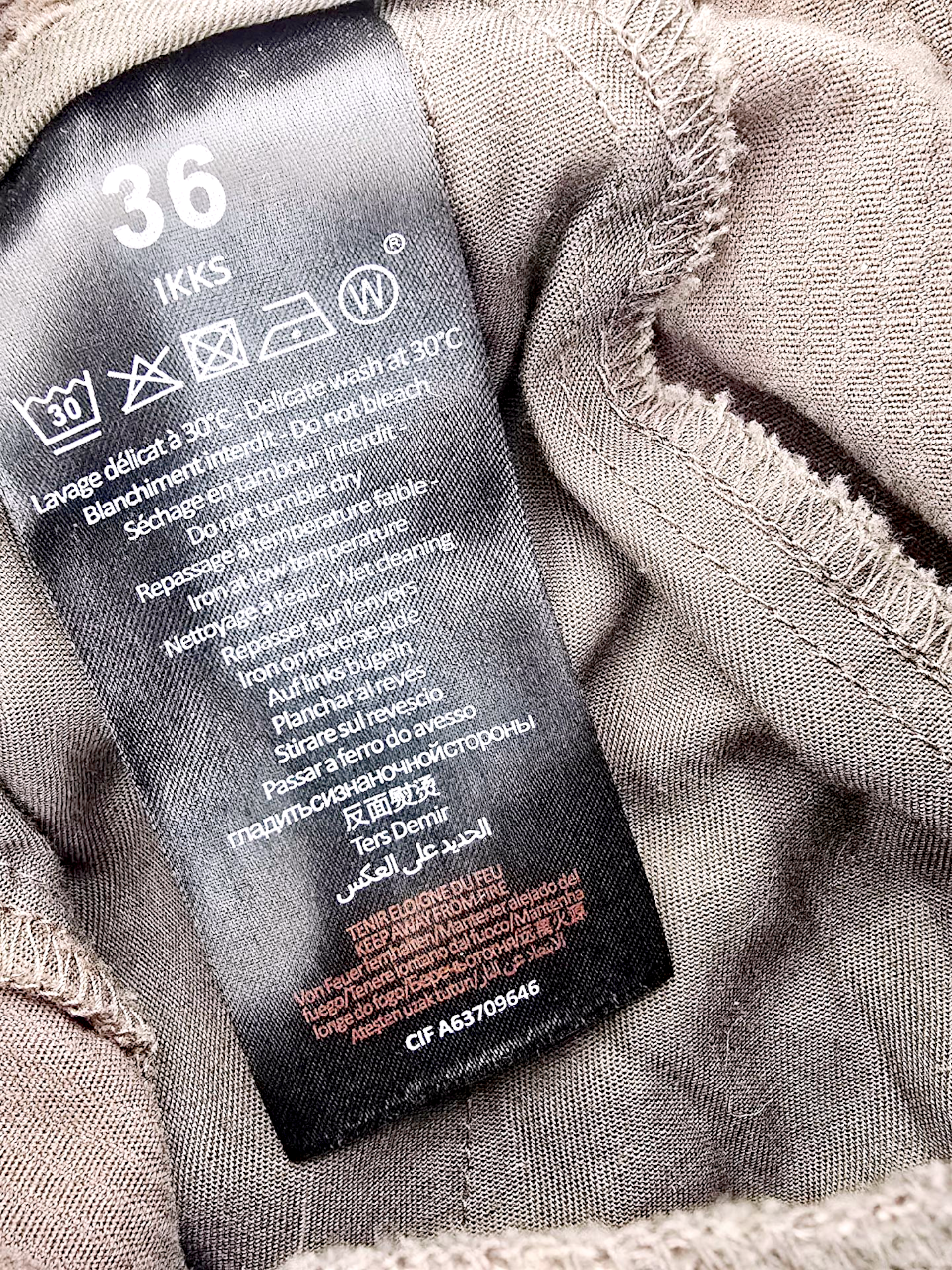 Short velours kaki-marron