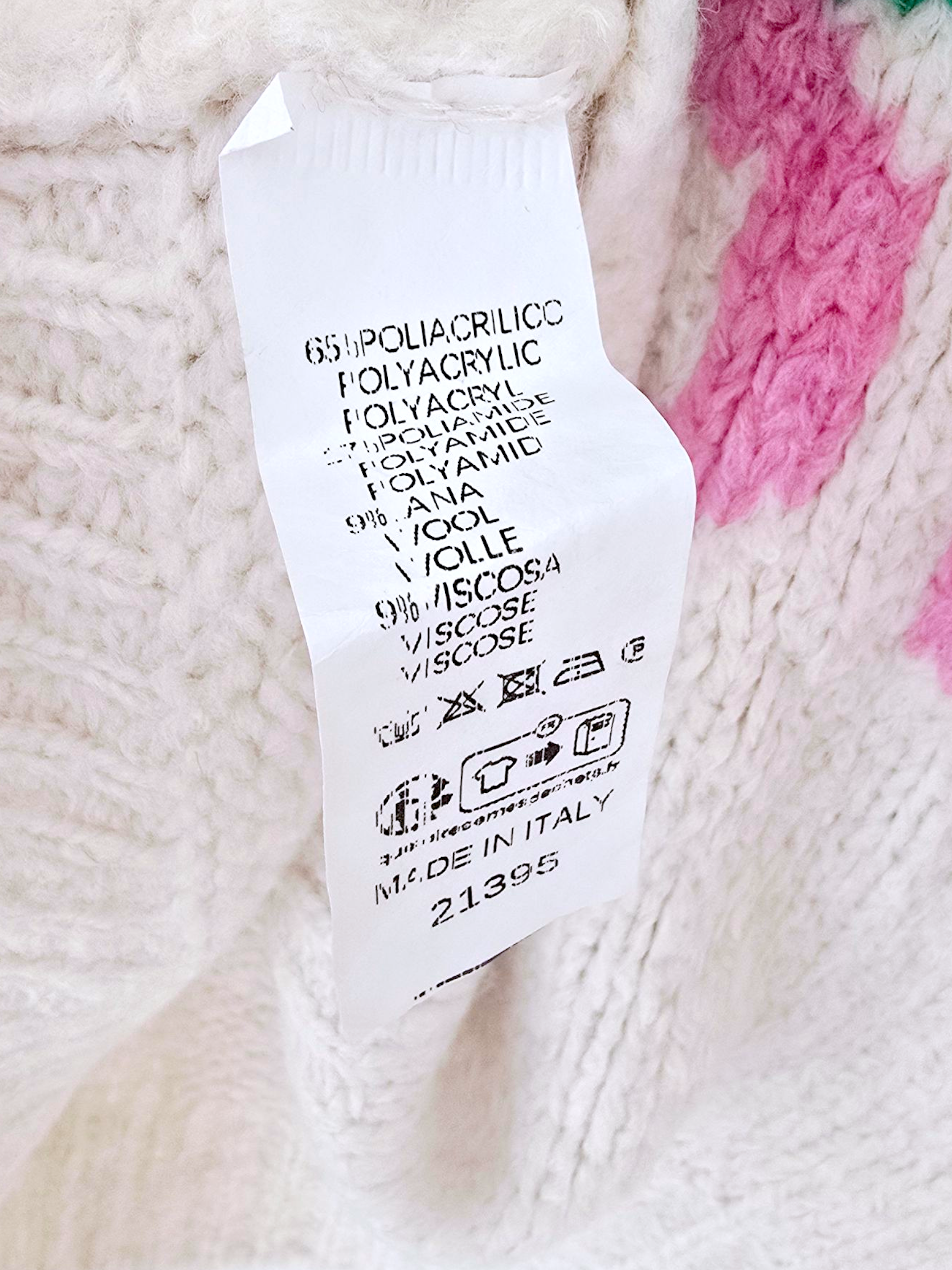 Cardigan smiley fuchsia