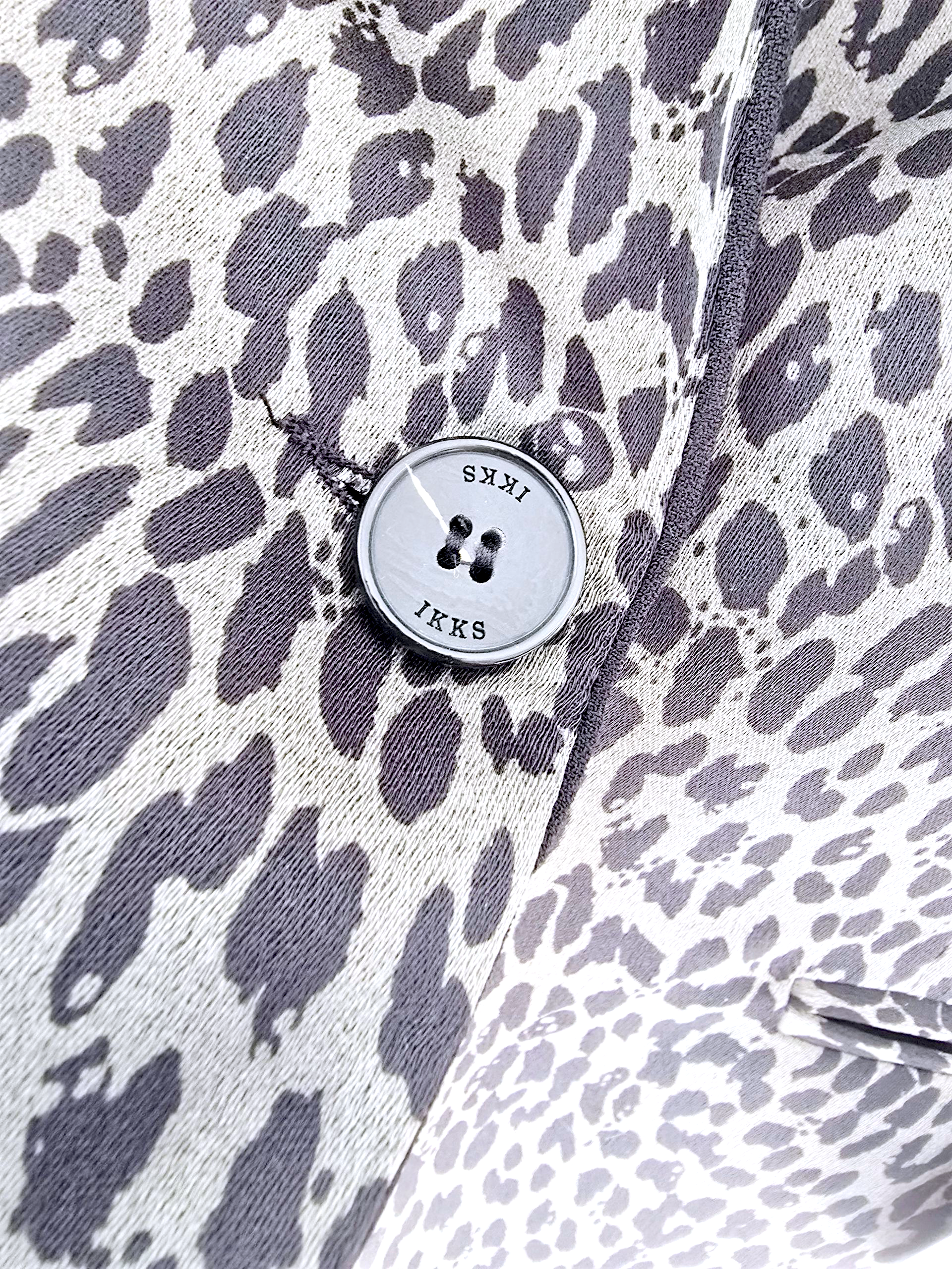 Veste léo kaki-gris