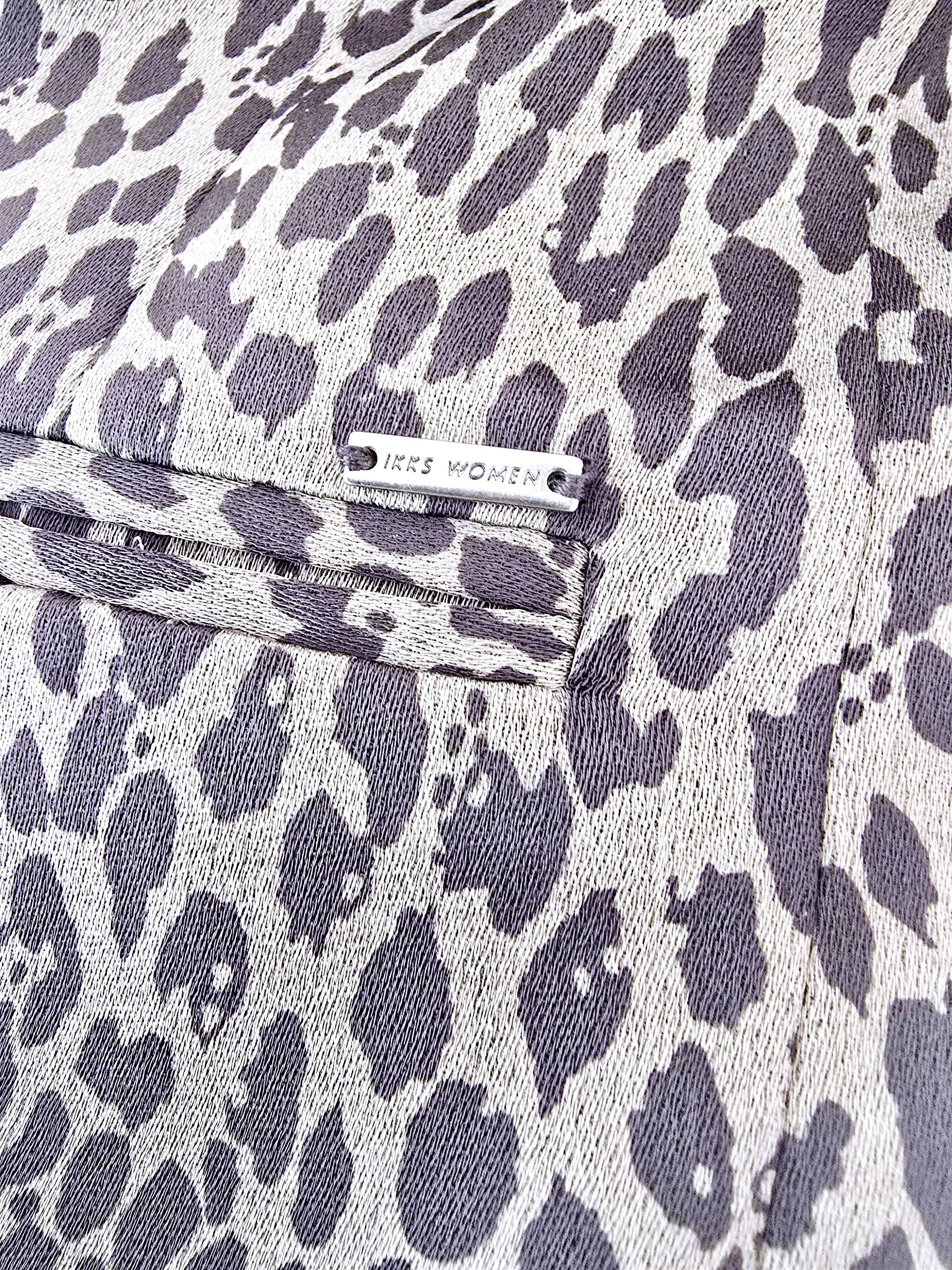 Veste léo kaki-gris