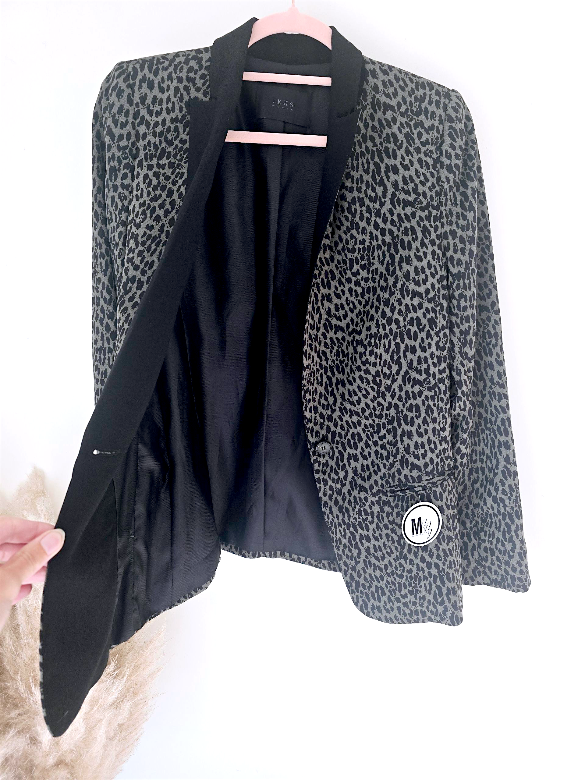 Veste léo kaki-gris