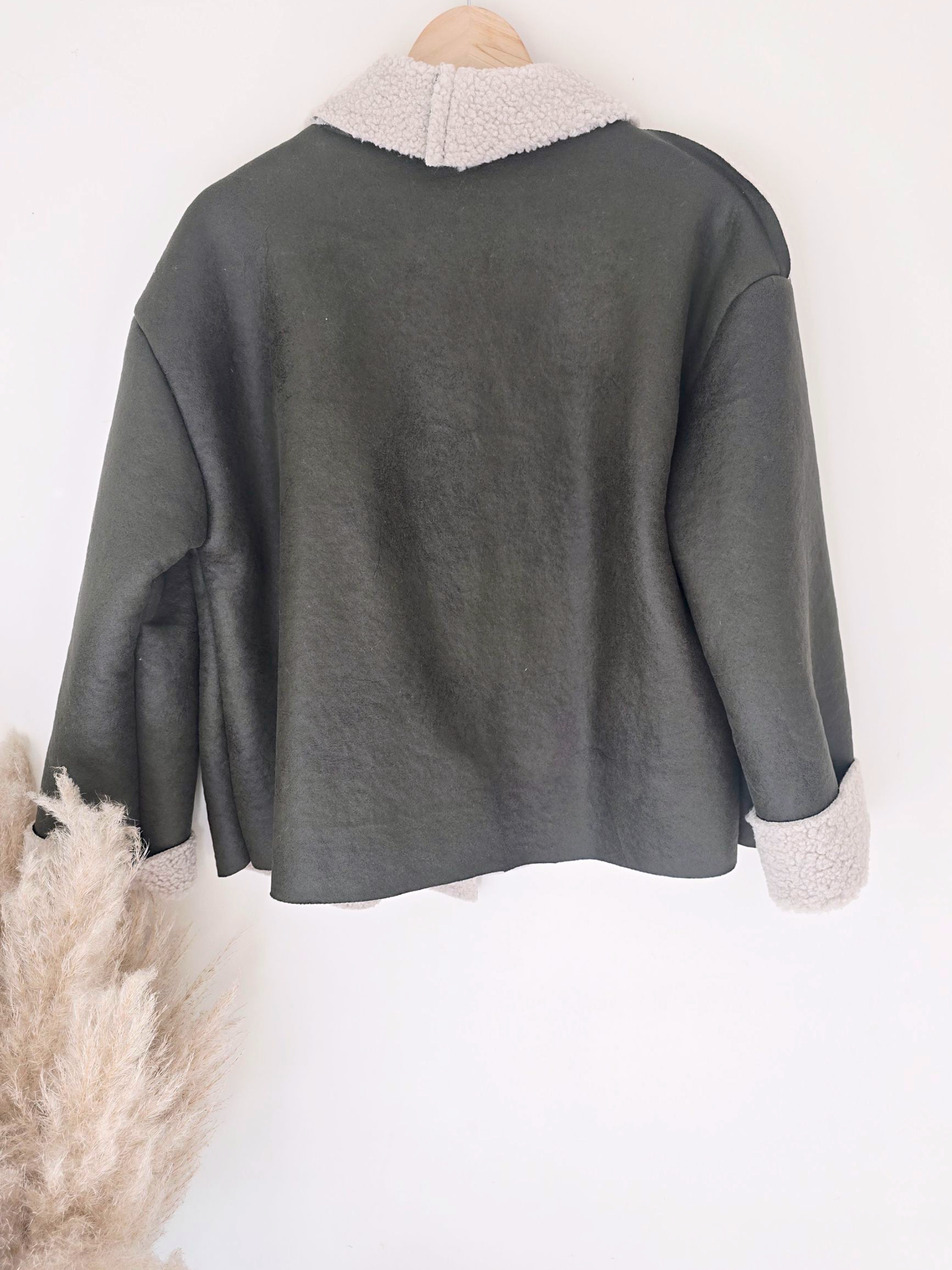 Blouson aviateur kaki