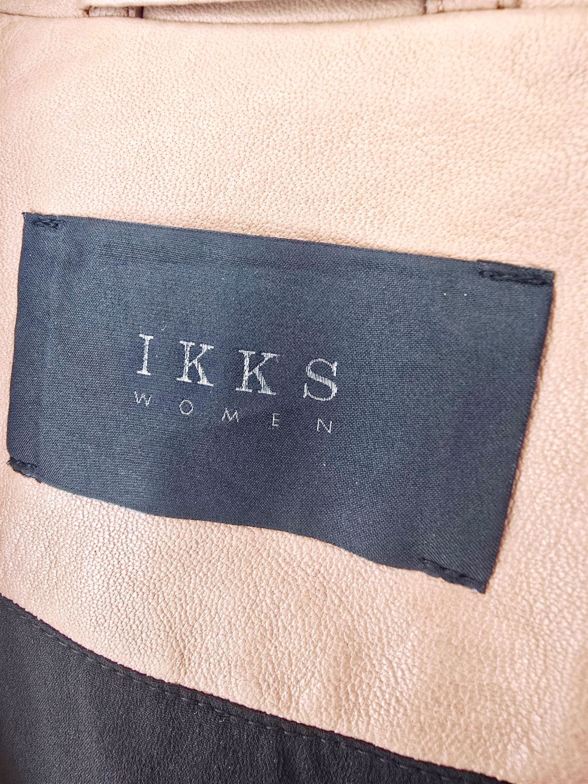 Perfecto beige 100% cuir