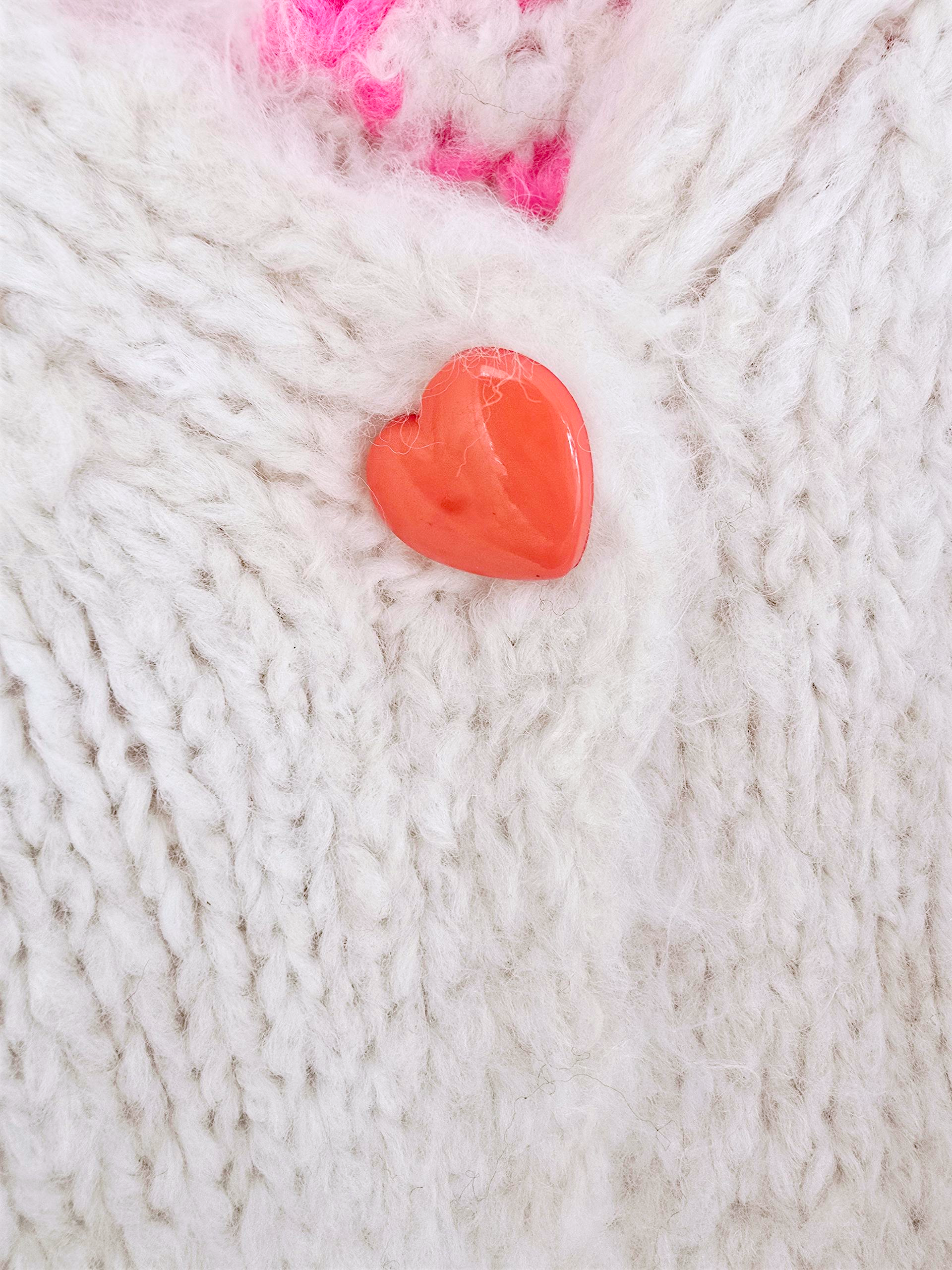 Cardigan smiley fuchsia