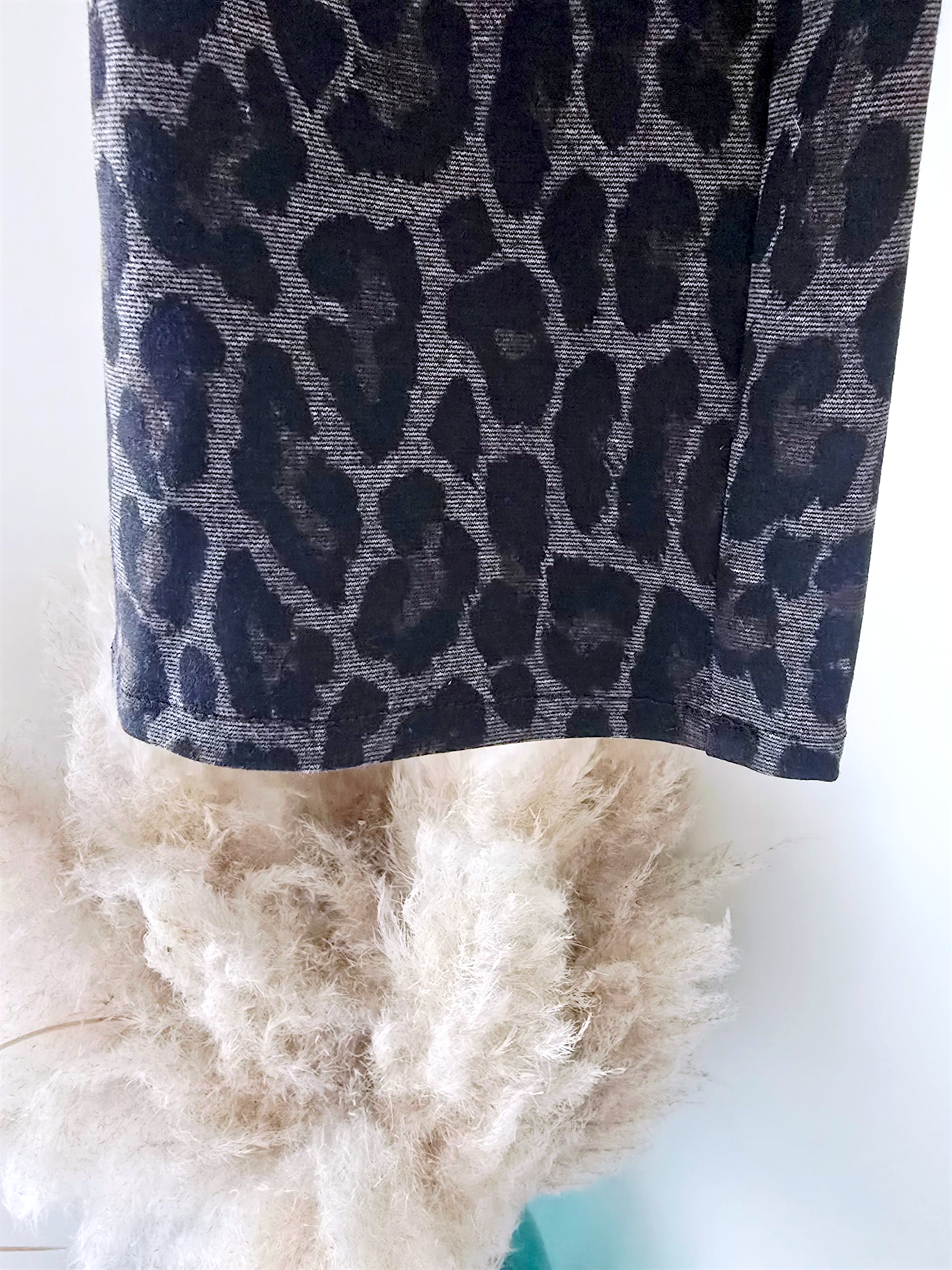 Pantalon léopard kaki