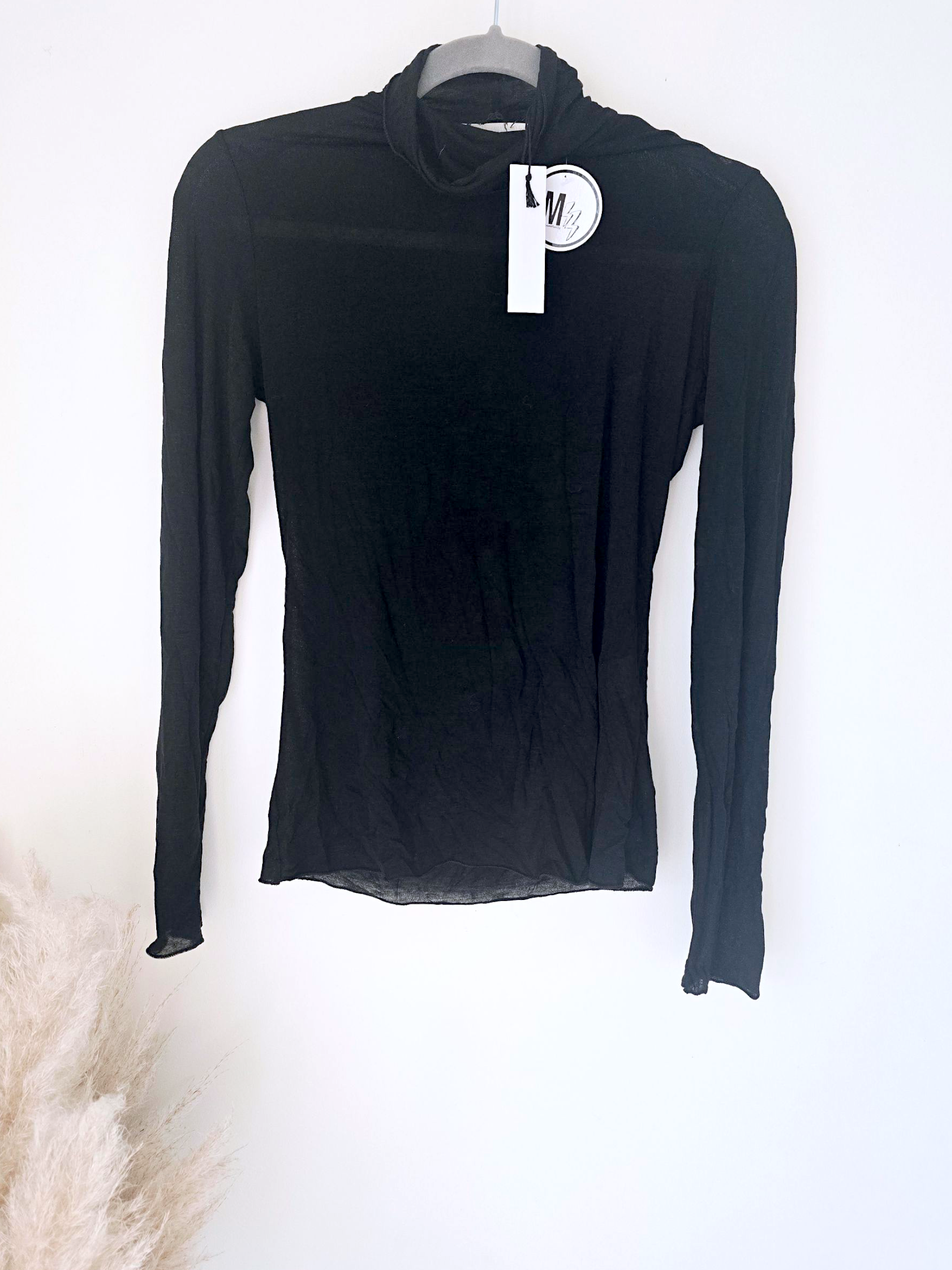 Sous-pull noir cachemire