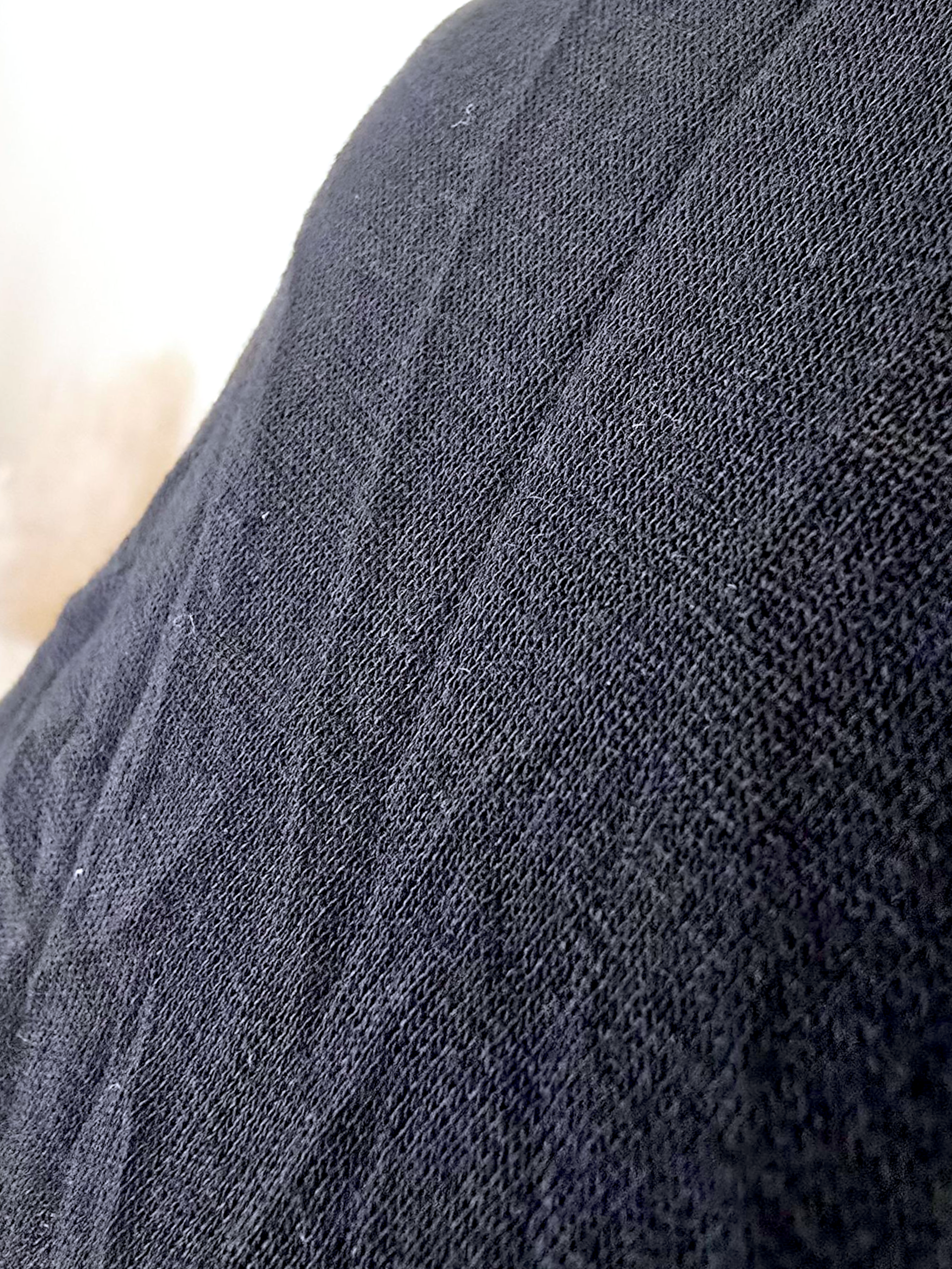Sous-pull noir cachemire