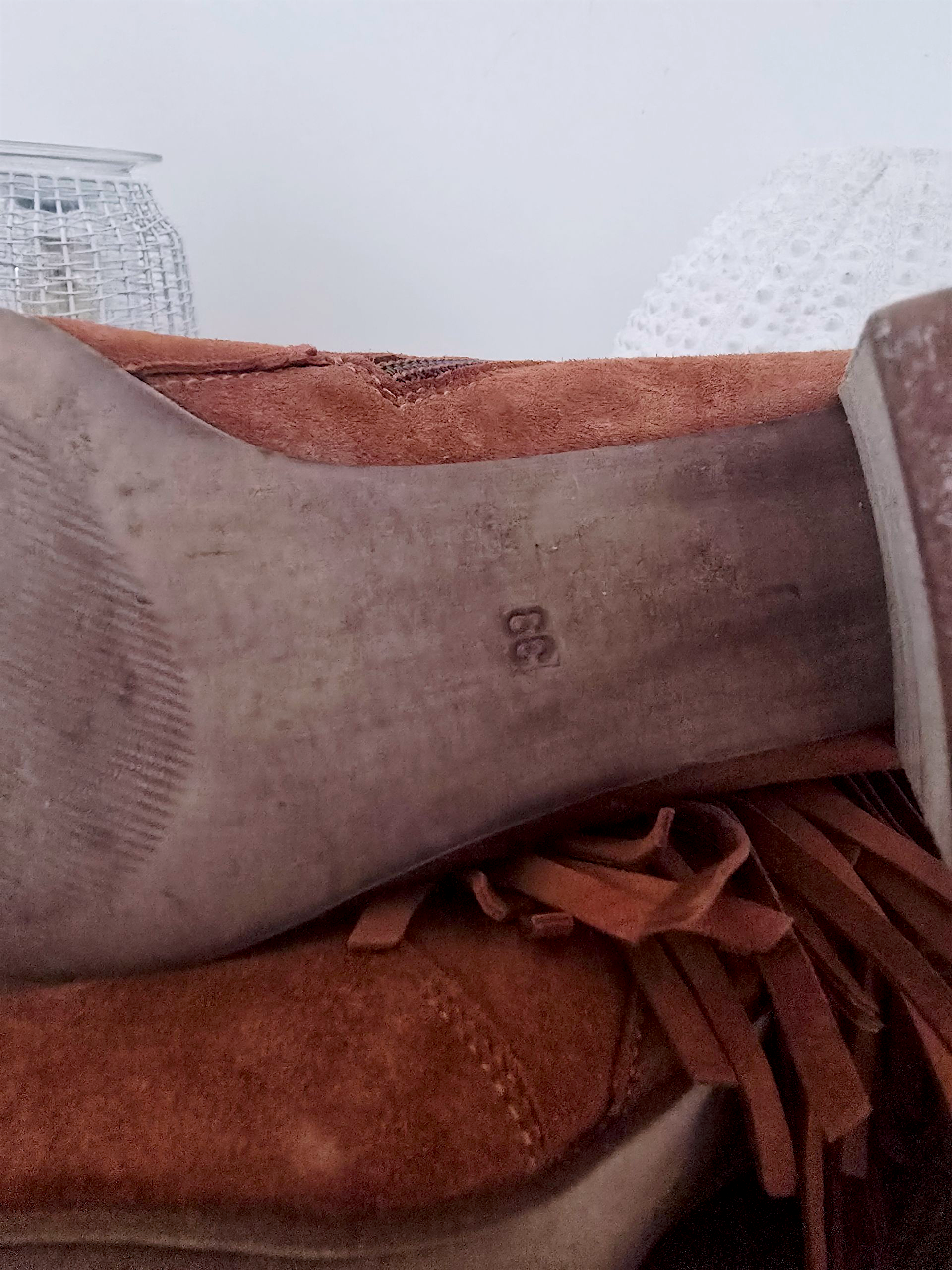 Bottines cowboy cuir