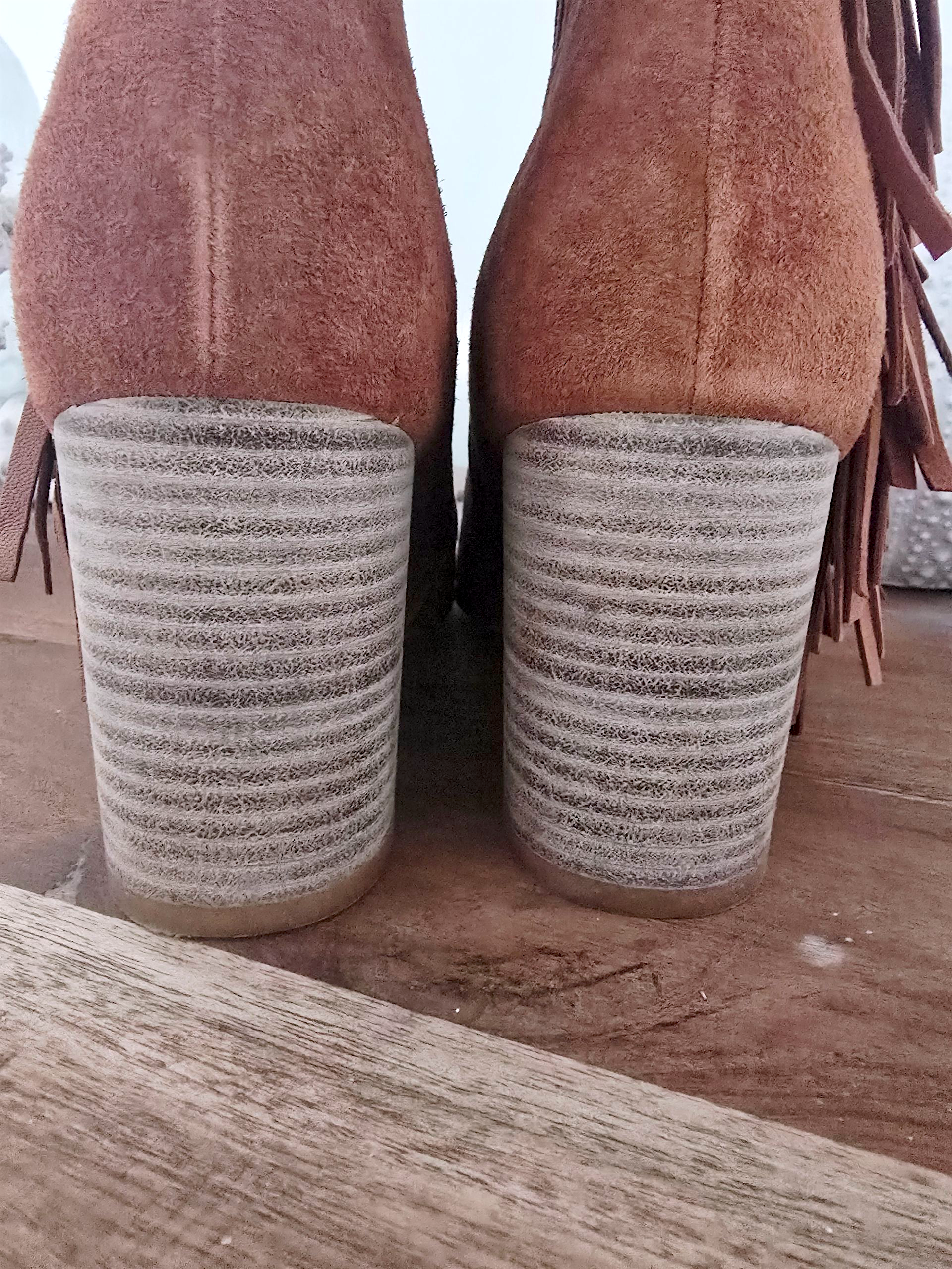 Bottines cowboy cuir