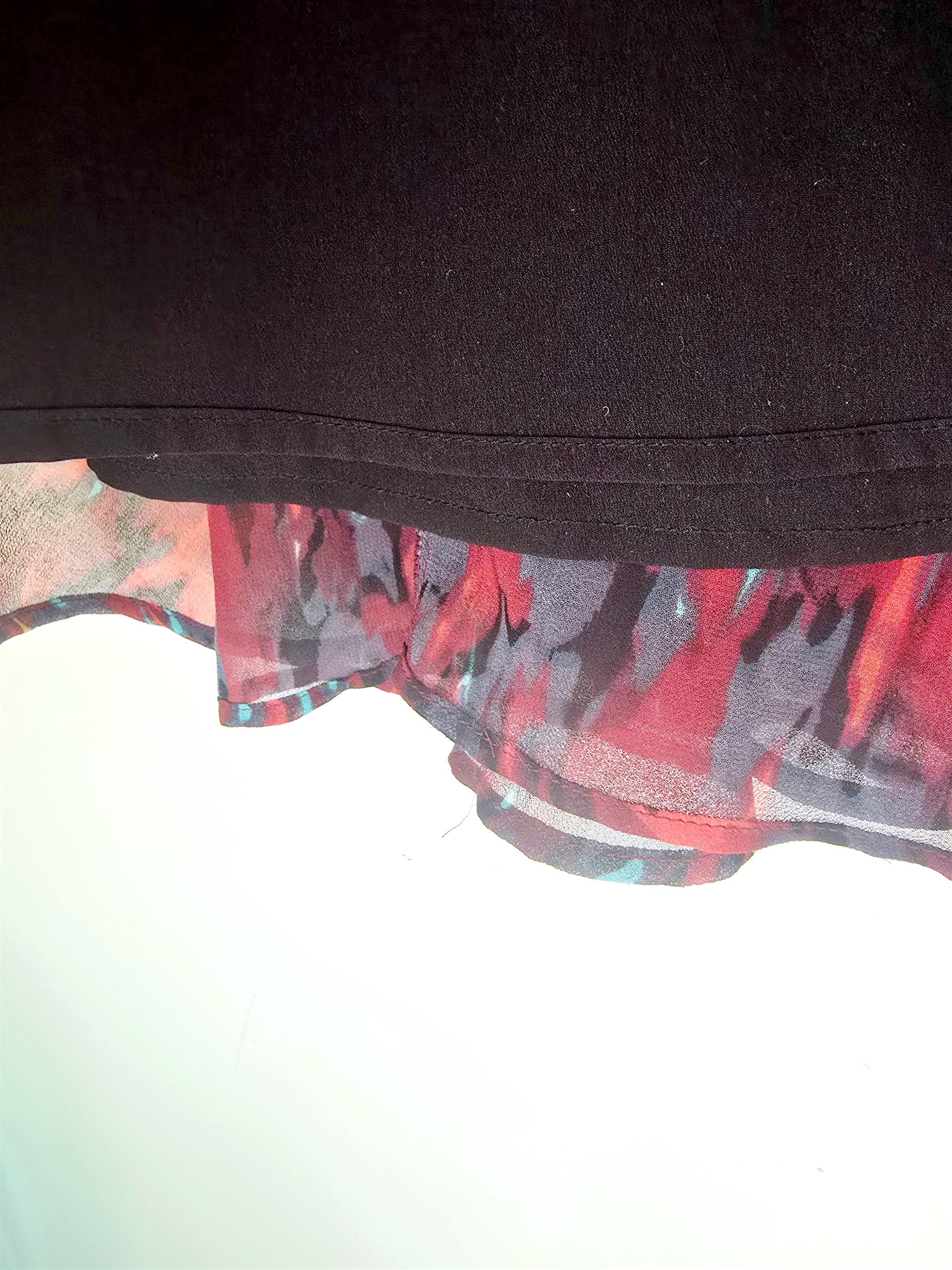 Robe bordeaux camouflage