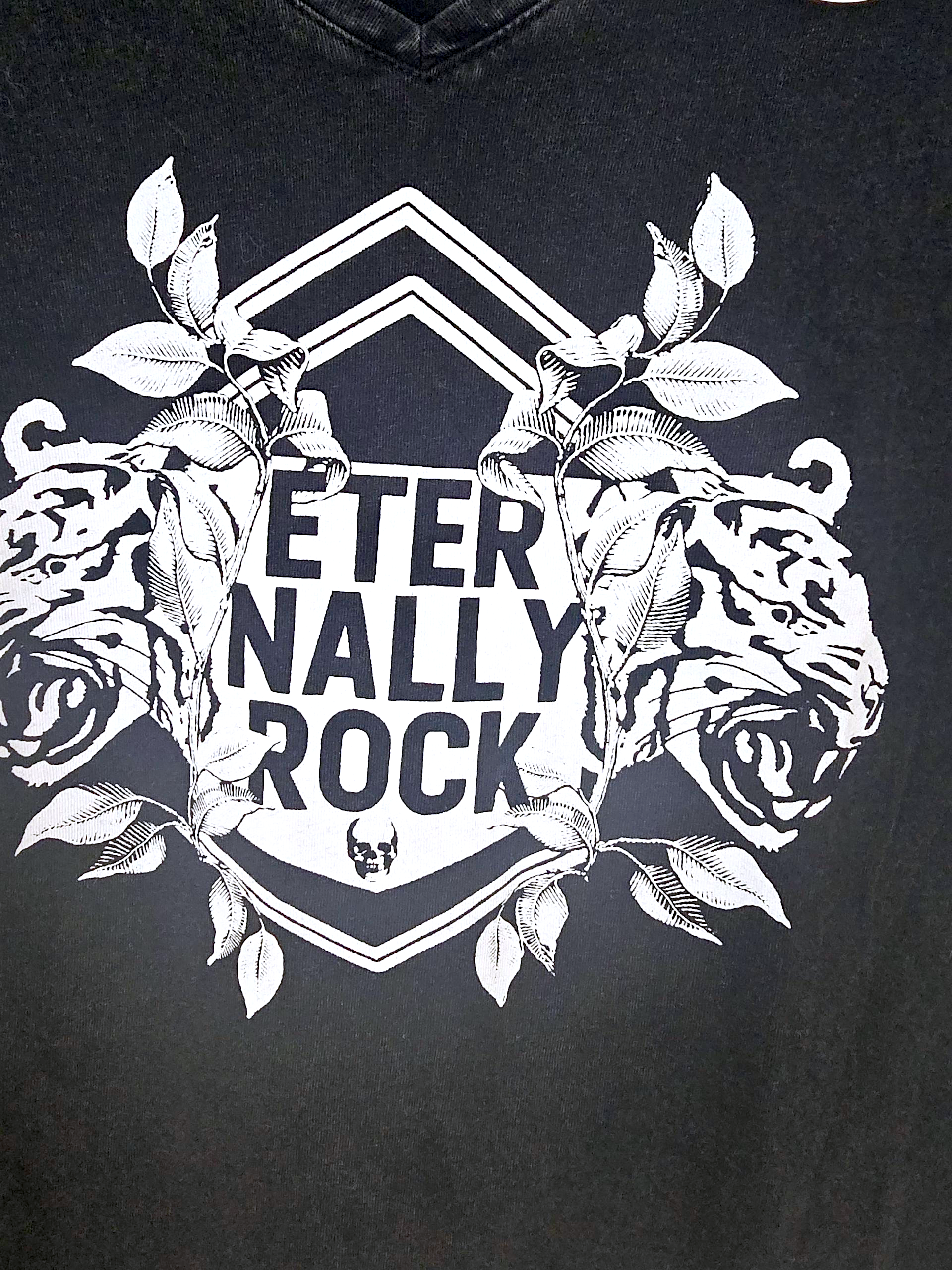 T-shirt noir Rock