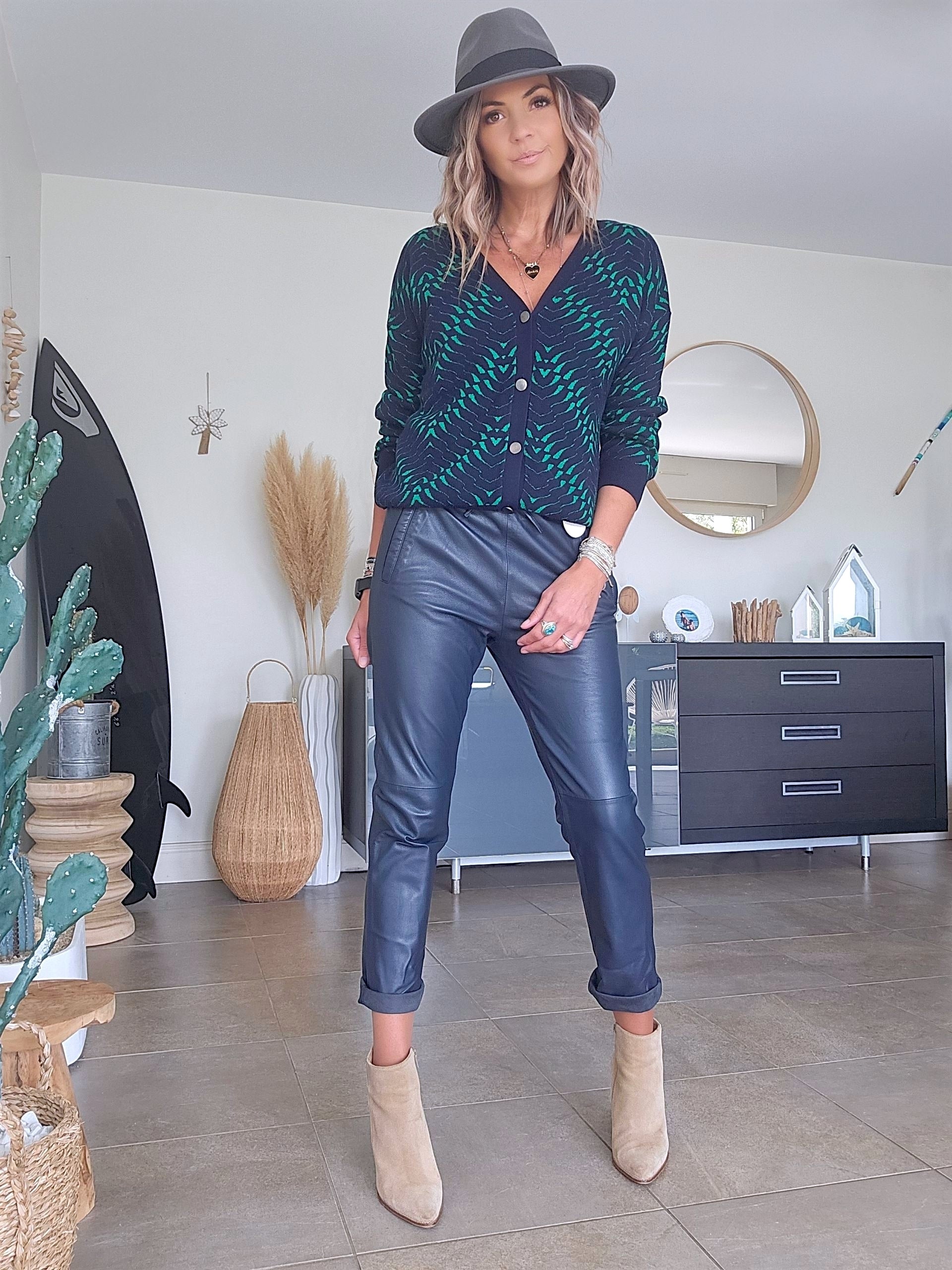 Cardigan double sens