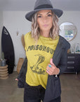 T-shirt poisonous jaune moutarde - 𝐌𝐚𝐫𝐢𝐧𝐚𝟒𝟒𝐟𝐚𝐦𝐢𝐥𝐲