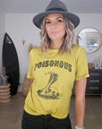 T-shirt poisonous jaune moutarde - 𝐌𝐚𝐫𝐢𝐧𝐚𝟒𝟒𝐟𝐚𝐦𝐢𝐥𝐲
