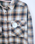 Chemise / surchemise à carreaux